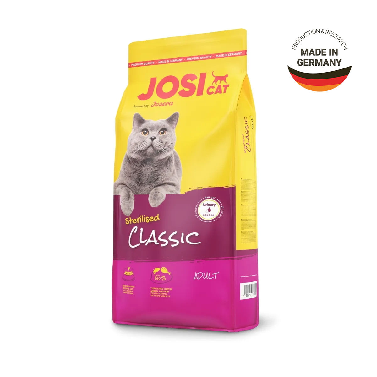 JOSICAT Sterilised, Pasăre, hrană uscată pisici sterilizate, 10kg - 2 | YEO