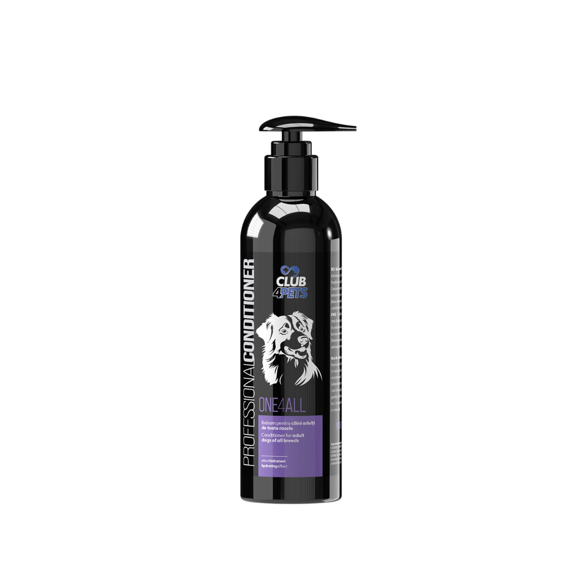 CLUB 4 PETS Profesional One4All, balsam câini, hidratant, flacon cu aplicator, 250ml - 1 | YEO