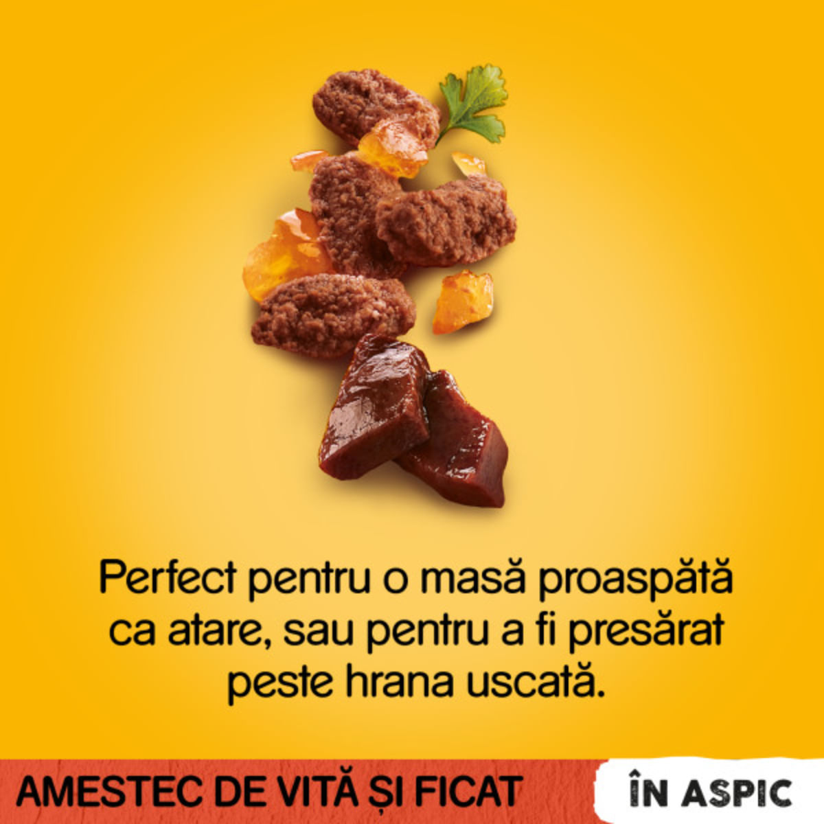 PEDIGREE, XS-XL, Vită, plic hrană umedă câini, (în aspic), 100g - 2 | YEO