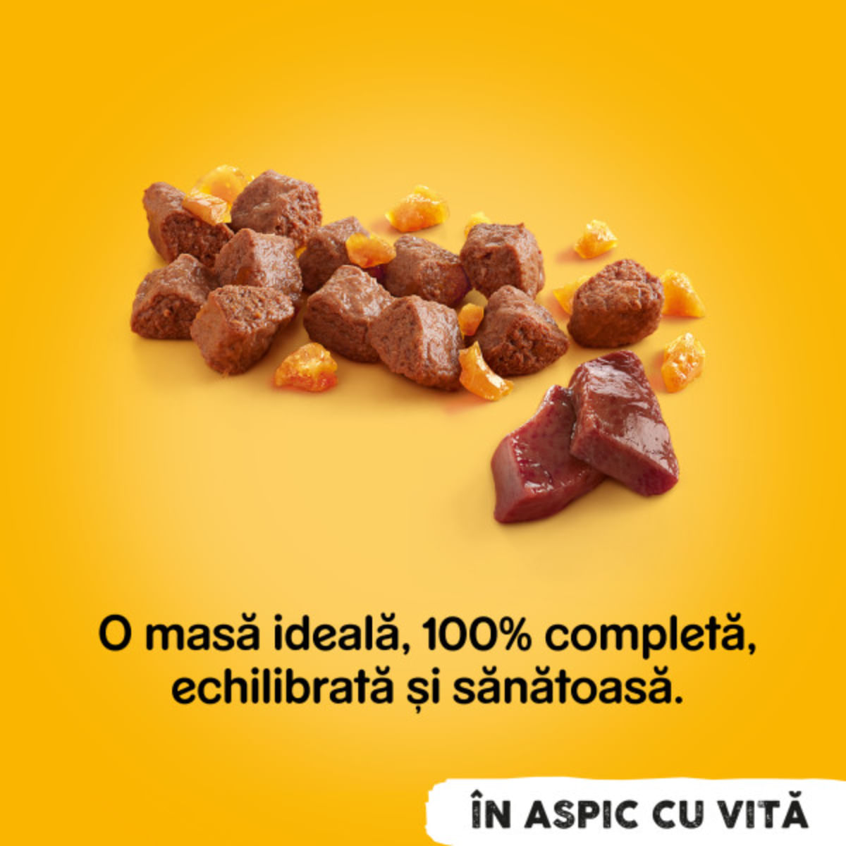 PEDIGREE, XS-XL, Vită și Pasăre, conservă hrană umedă câini, (în aspic), 1.2kg - 3 | YEO