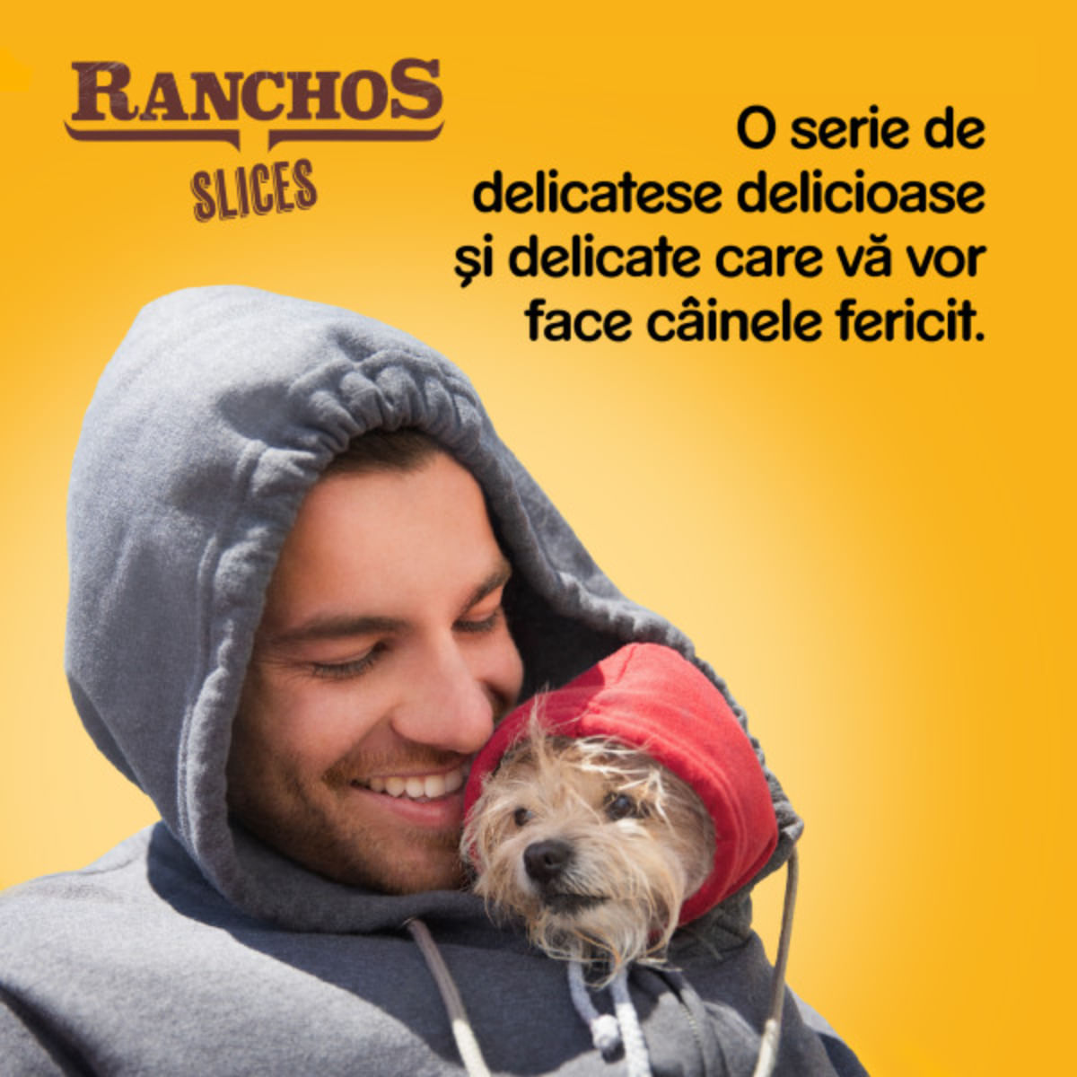 PEDIGREE Ranchos Slices, XS-XL, Vită, punguță recompense câini, 60g