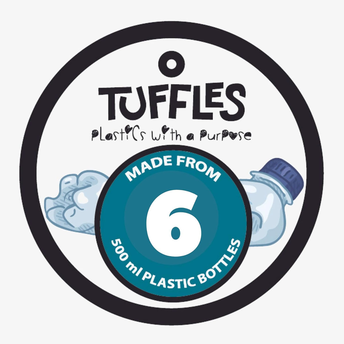 Koala Tuffles WWF,  Jucărie pentru caini, din materiale reciclate, 23 x 22 cm Koala Tuffles WWF, Jucărie pentru caini, din materiale reciclate, 23 x 22 cm - 3 | YEO