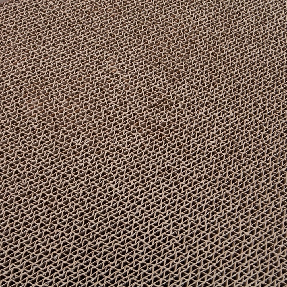 DISTRICT 70 Căsuță de Pisici Telly cu Placă de Zgâriat, 39 x 29 x 37 cm