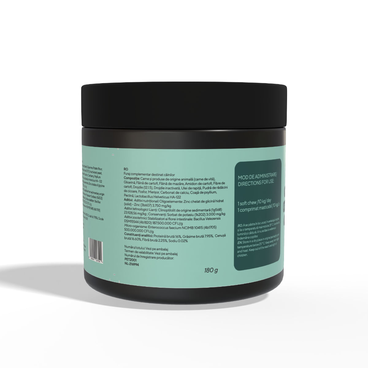 PETSWELL Chewz Digestion & Immunity, supliment sistem digestiv, imunitate câini, Vită, comprimate masticabile PETSWELL Chewz Digestion & Immunity, supliment sistem digestiv, imunitate câini, Vită, flacon, 60 comprimate masticabile - 2 | YEO