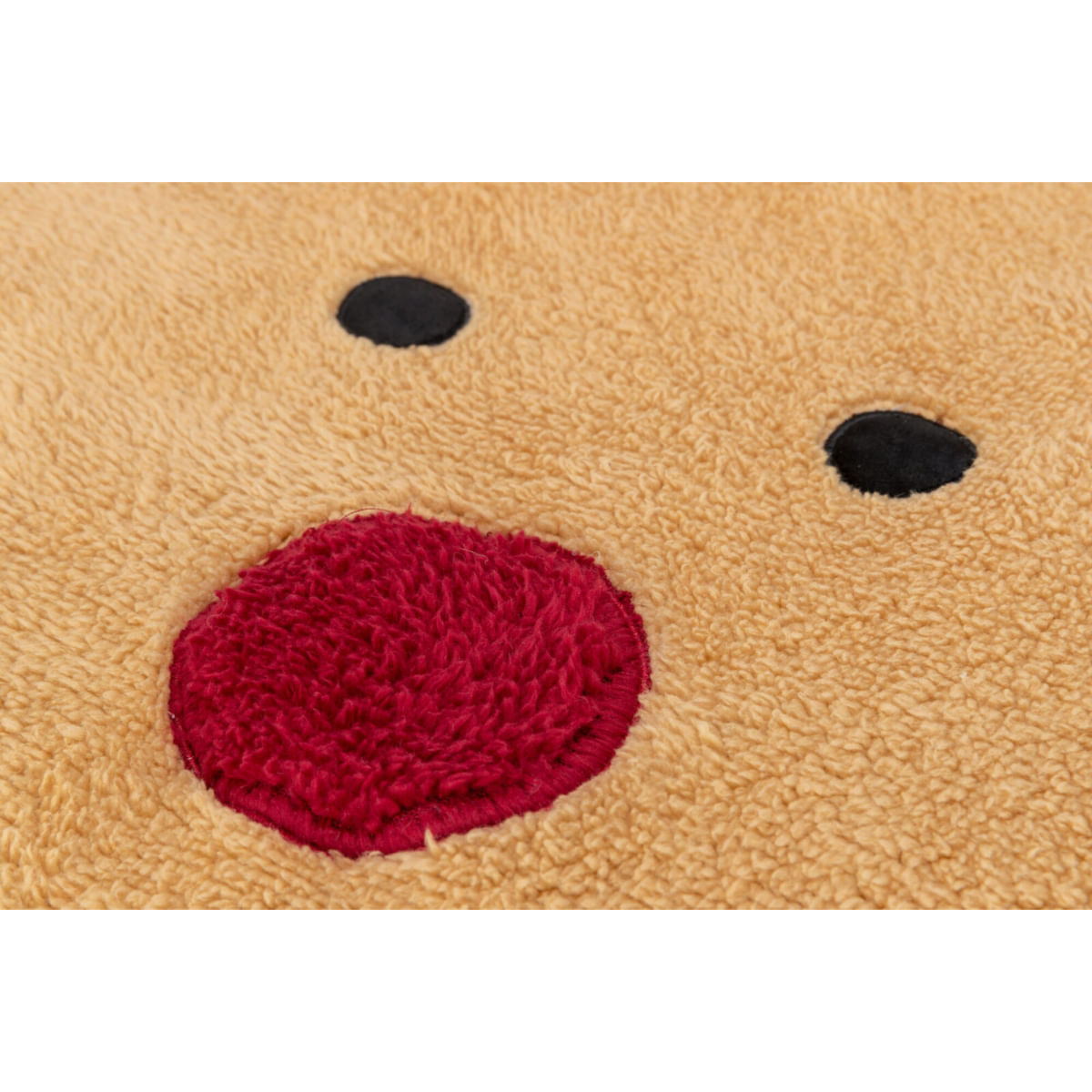 TRIXIE Christmas Ren, pat rotund câini, pluș, antiderapant, husă detașabilă, maro, ⌀60cm