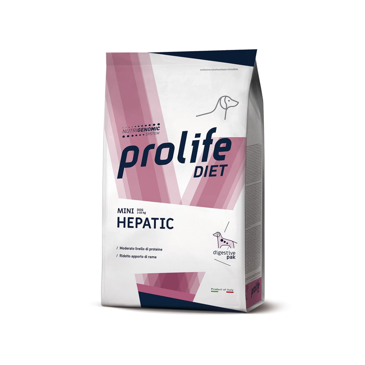 PROLIFE Mini Hepatic, XS-S, Pui, dietă veterinară, hrană uscată câini, sistem hepatic, 1.5kg