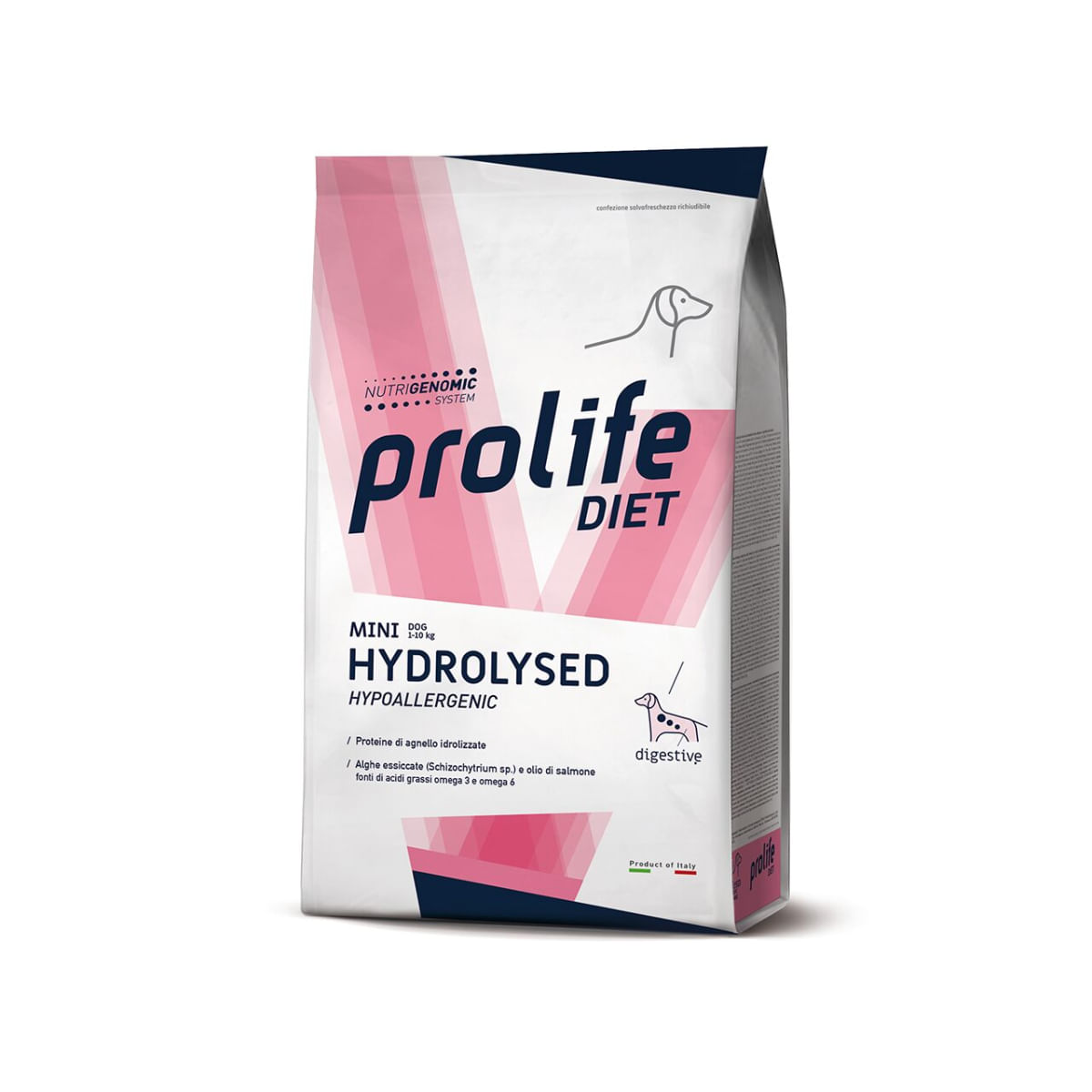 PROLIFE Mini Hydrolysed Hypoallergenic, XS-S, Miel, dietă veterinară, hrană uscată câini, alergii, 1.5kg