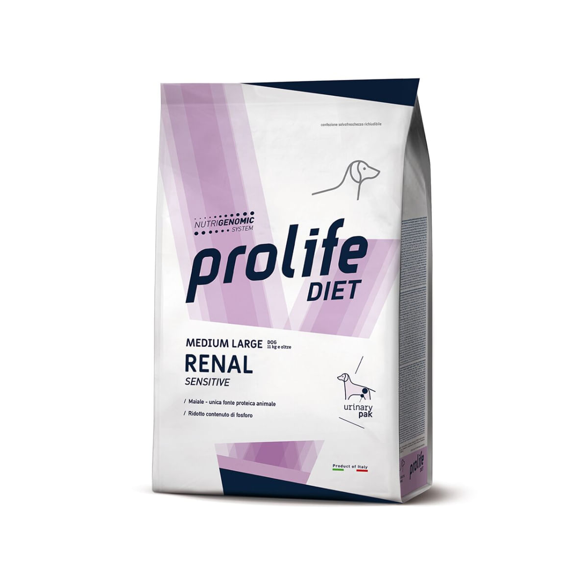 PROLIFE Renal Sensitive, M-XL, Porc, dietă veterinară, hrană uscată câini, sistem renal, 2kg