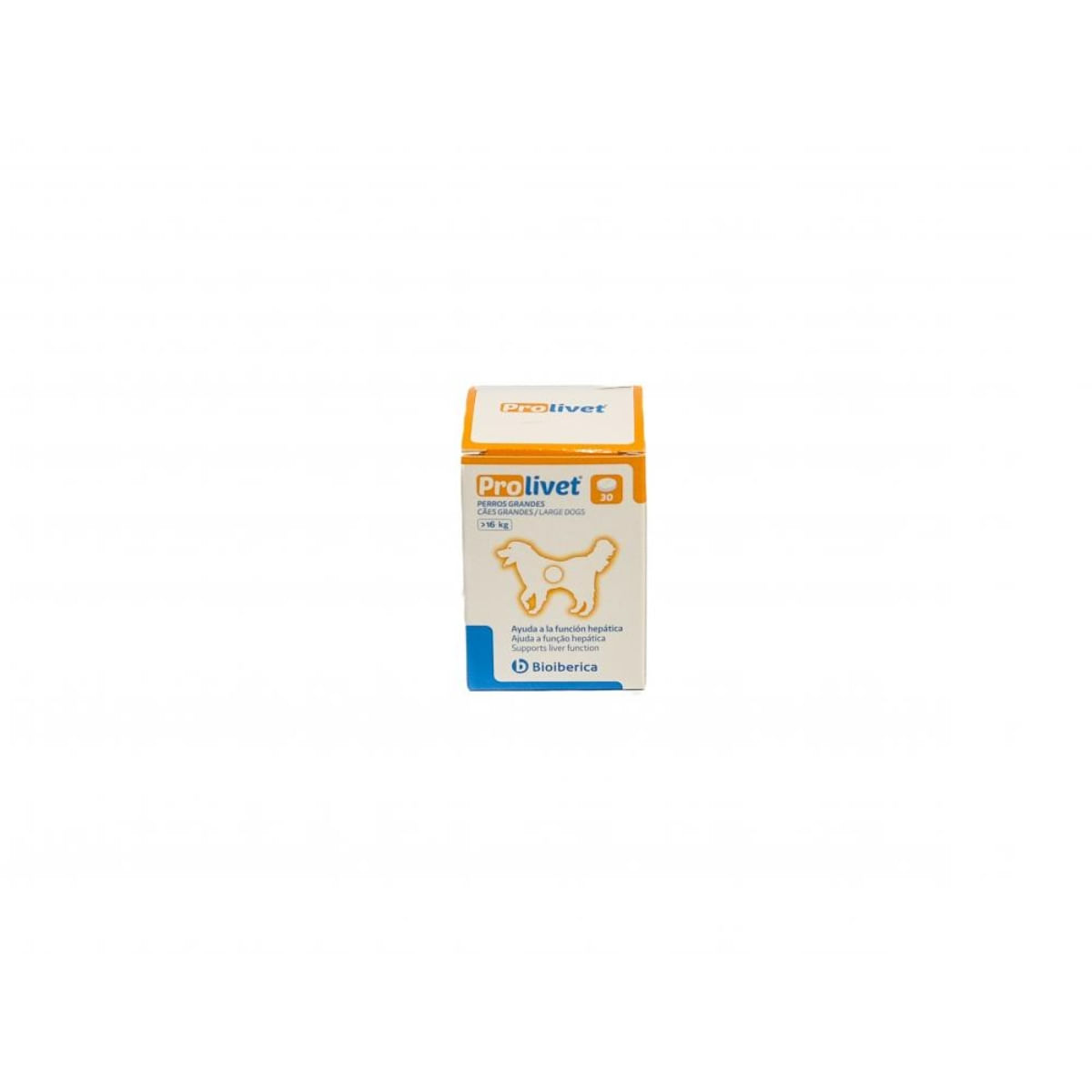 BIOIBERICA Prolivet Large Dogs, supliment sistem hepatic câini, comprimate BIOIBERICA Prolivet Large Dogs, L-XL, supliment sistem hepatic câini, flacon, 30 comprimate