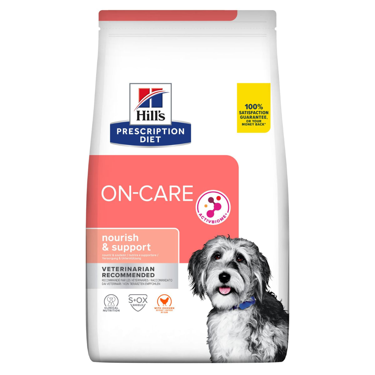 HILL\'S Prescription Diet On - Care, XS-XL, Pui, dietă veterinară, hrană uscată câini, convalescență, 1.5kg