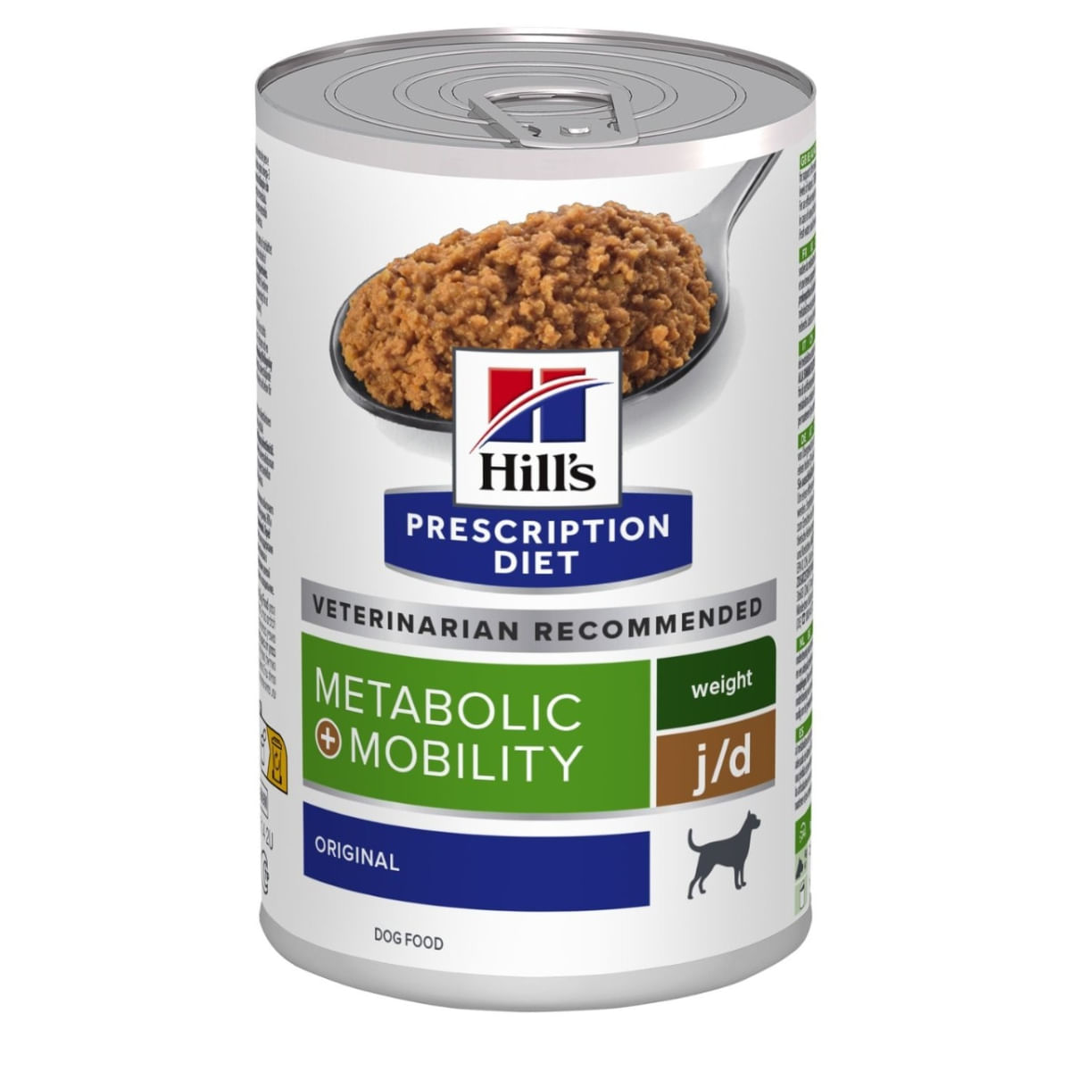 HILL\'S Prescription Diet Metabolic + Mobility, XS-XL, Pui, dietă veterinară, hrană umedă câini, obezitate, sistem articular, (pate), 370g