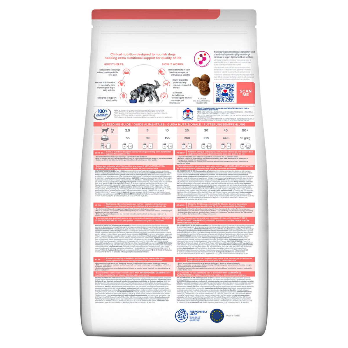 HILL\'S Prescription Diet On - Care, XS-XL, Pui, dietă veterinară, hrană uscată câini, convalescență, 1.5kg - 2 | YEO