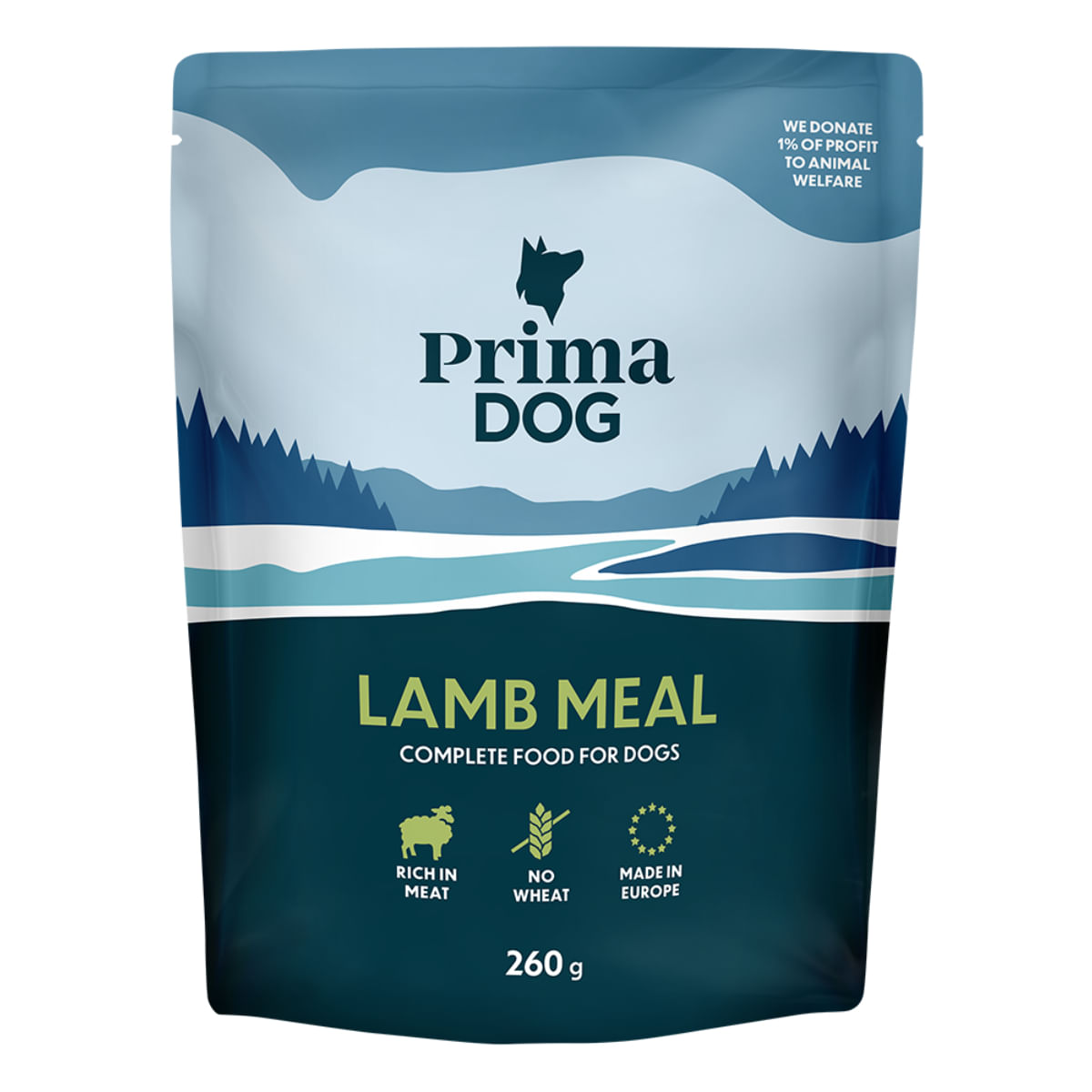 PRIMA DOG Meal, XS-XL, Miel, plic hrană umedă câini, (în aspic), bax, 260g x 12buc