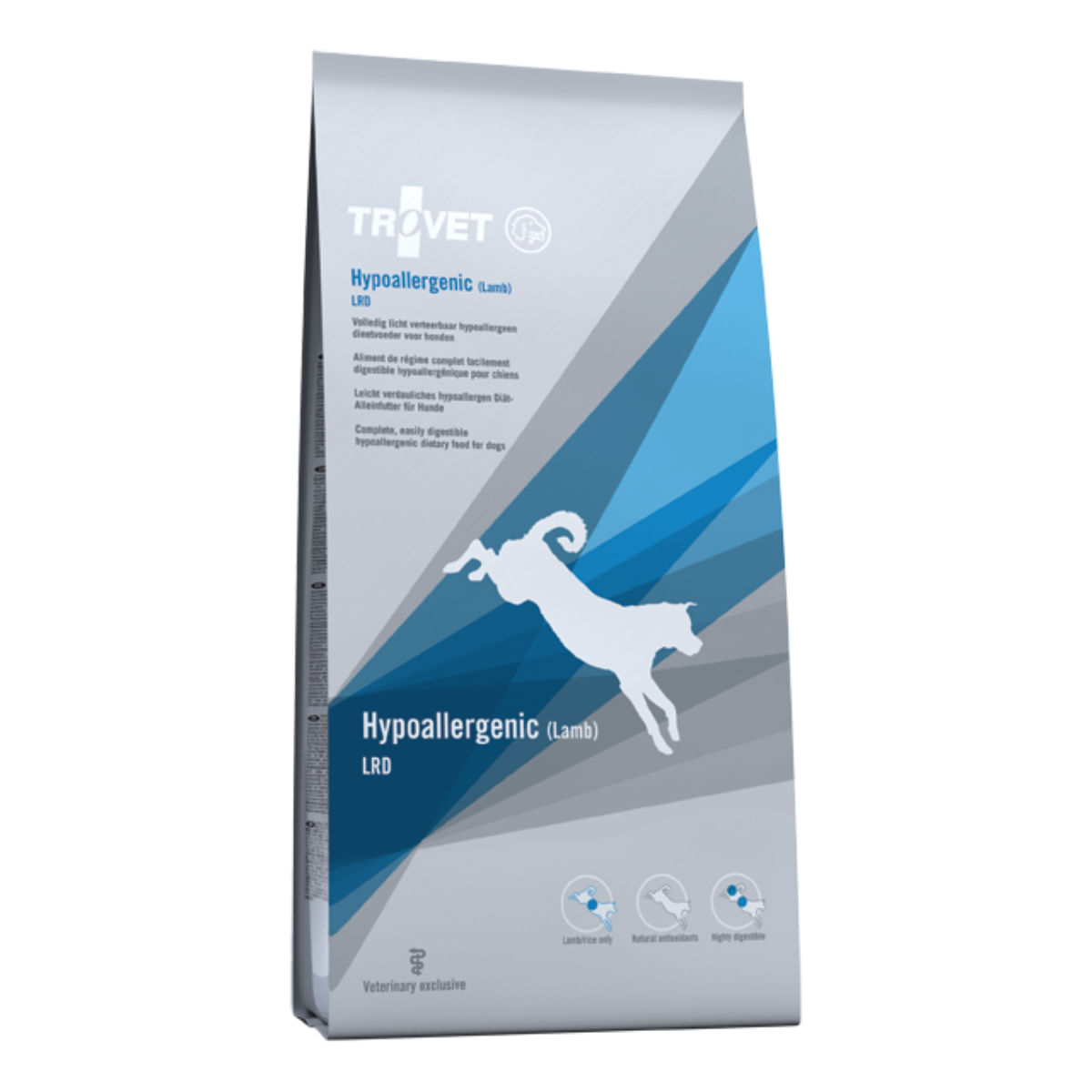 TROVET Hypoallergenic LRD, XS-XL, Miel, dietă veterinară, hrană uscată câini, alergii, 3kg