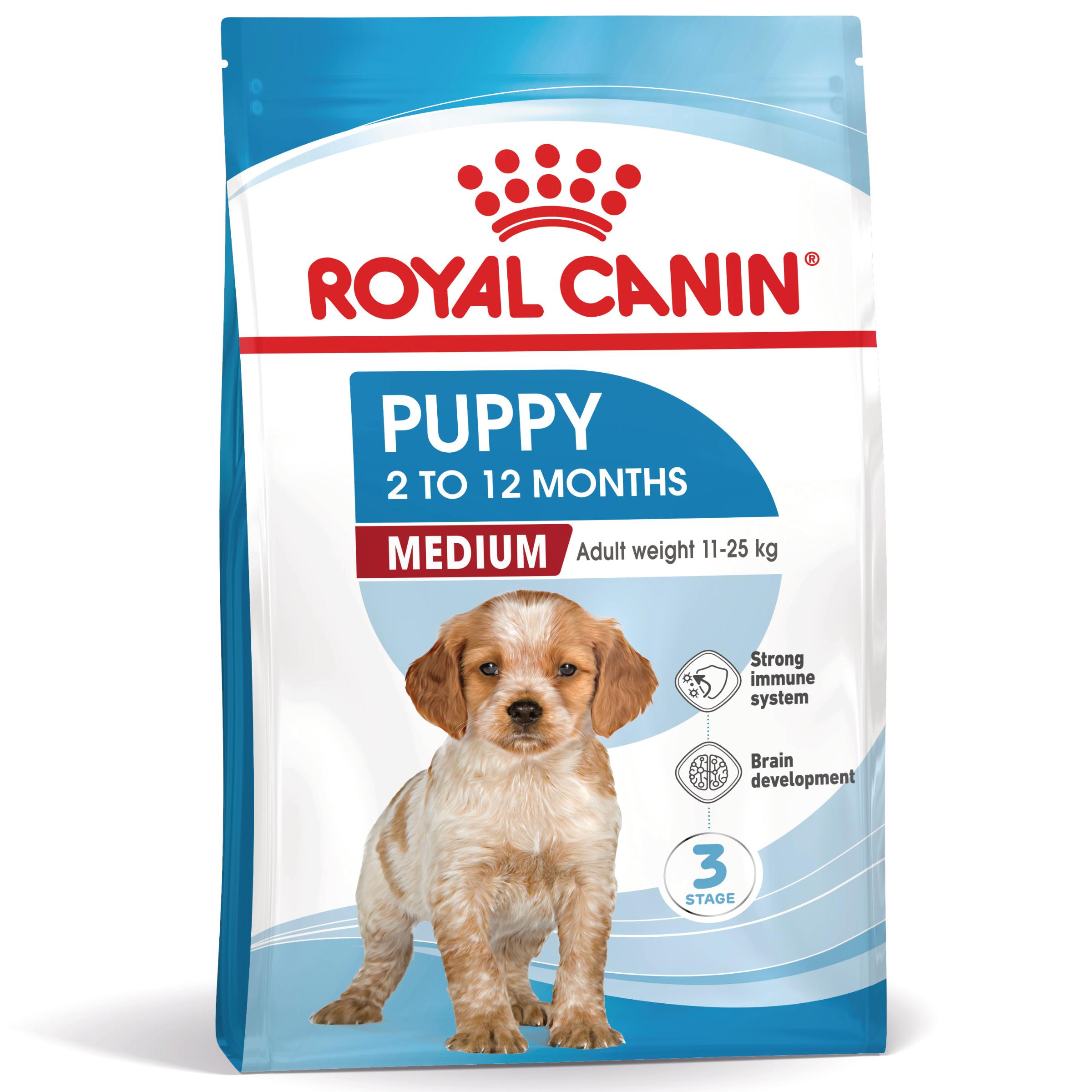 ROYAL CANIN Medium Puppy, hrană uscată câini junior, 1kg