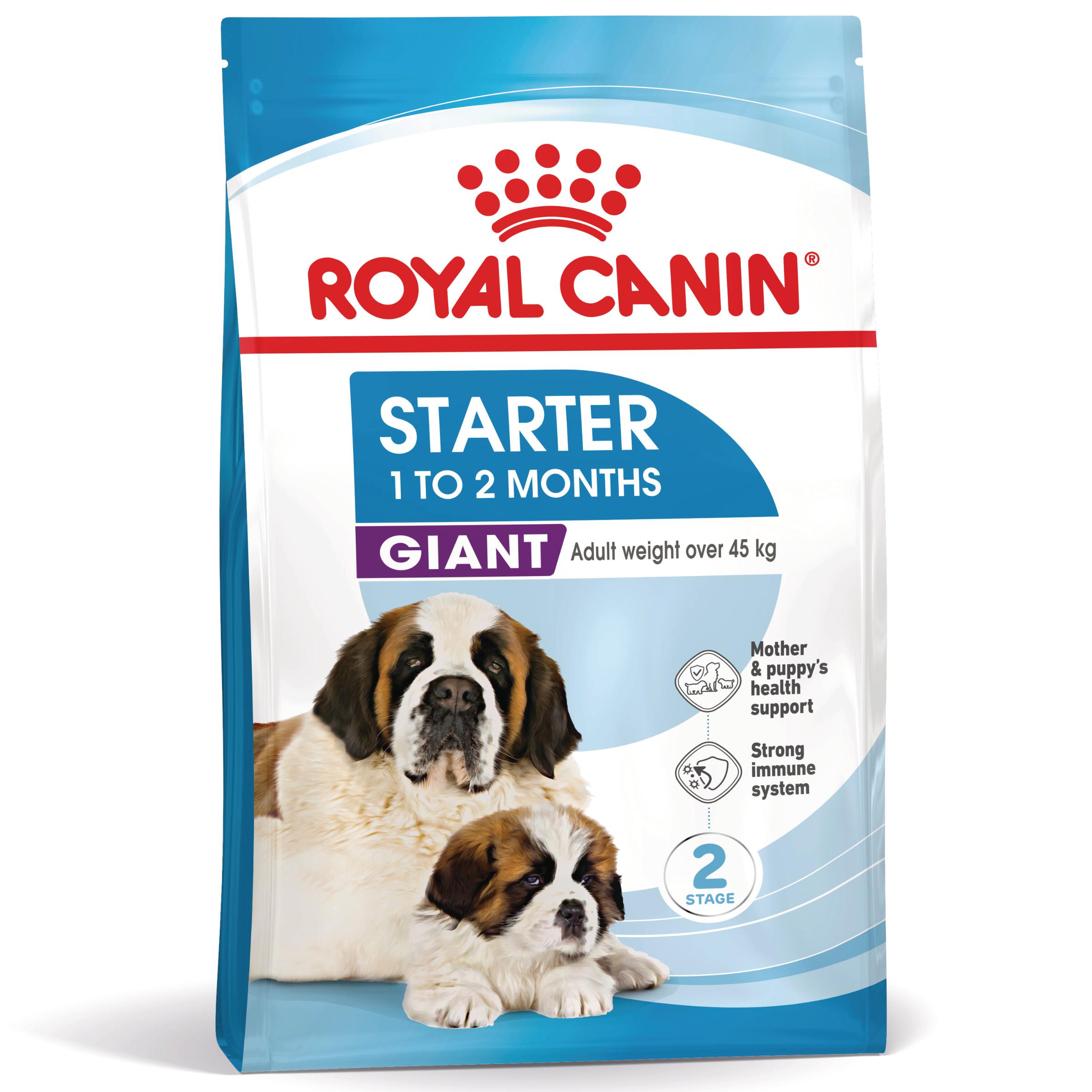 ROYAL CANIN Giant Starter Mother & Babydog, mama și puiul, hrană uscată câini, 15kg