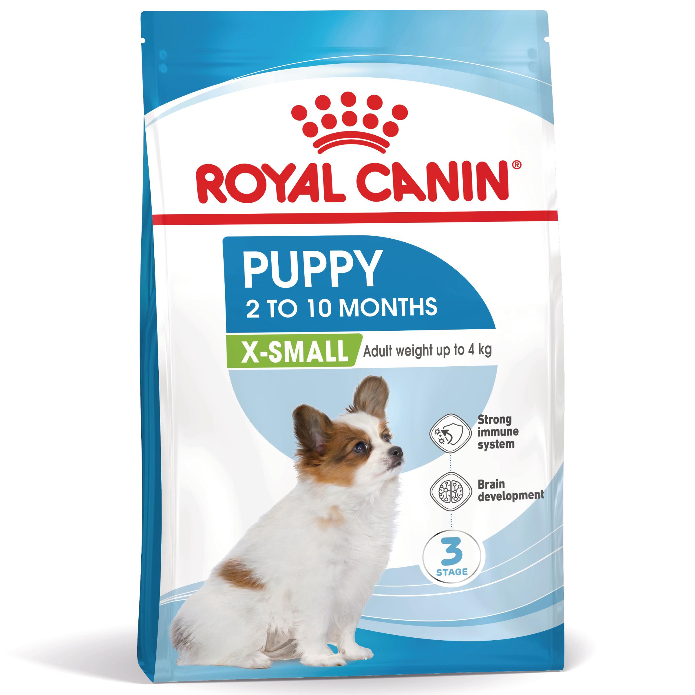 ROYAL CANIN X-Small Puppy, hrană uscată câini junior, 500g