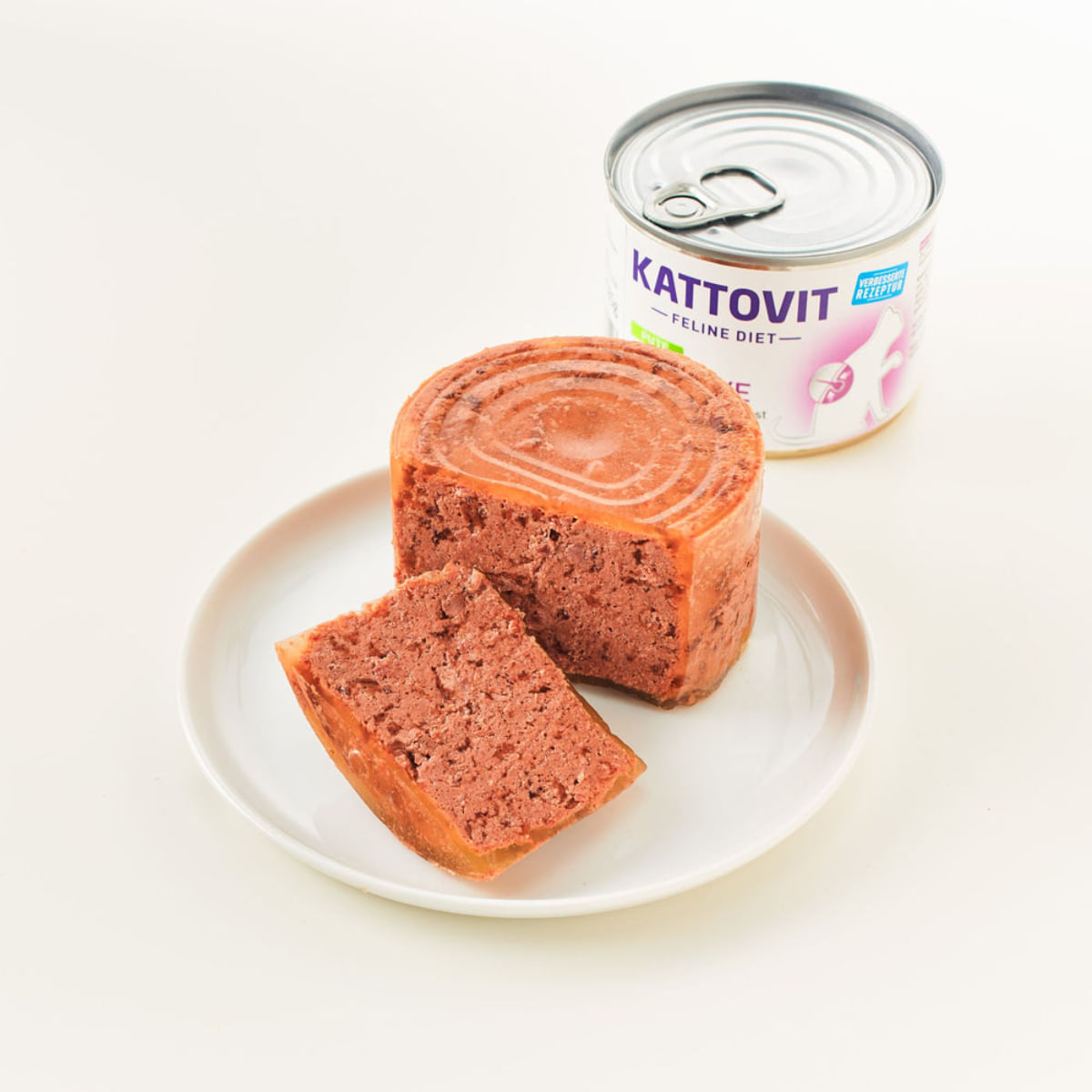 KATTOVIT Sensitive, Pui, dietă veterinară, conservă hrană umedă fără cereale pisici, alergii, (în aspic), 185g - 2 | YEO