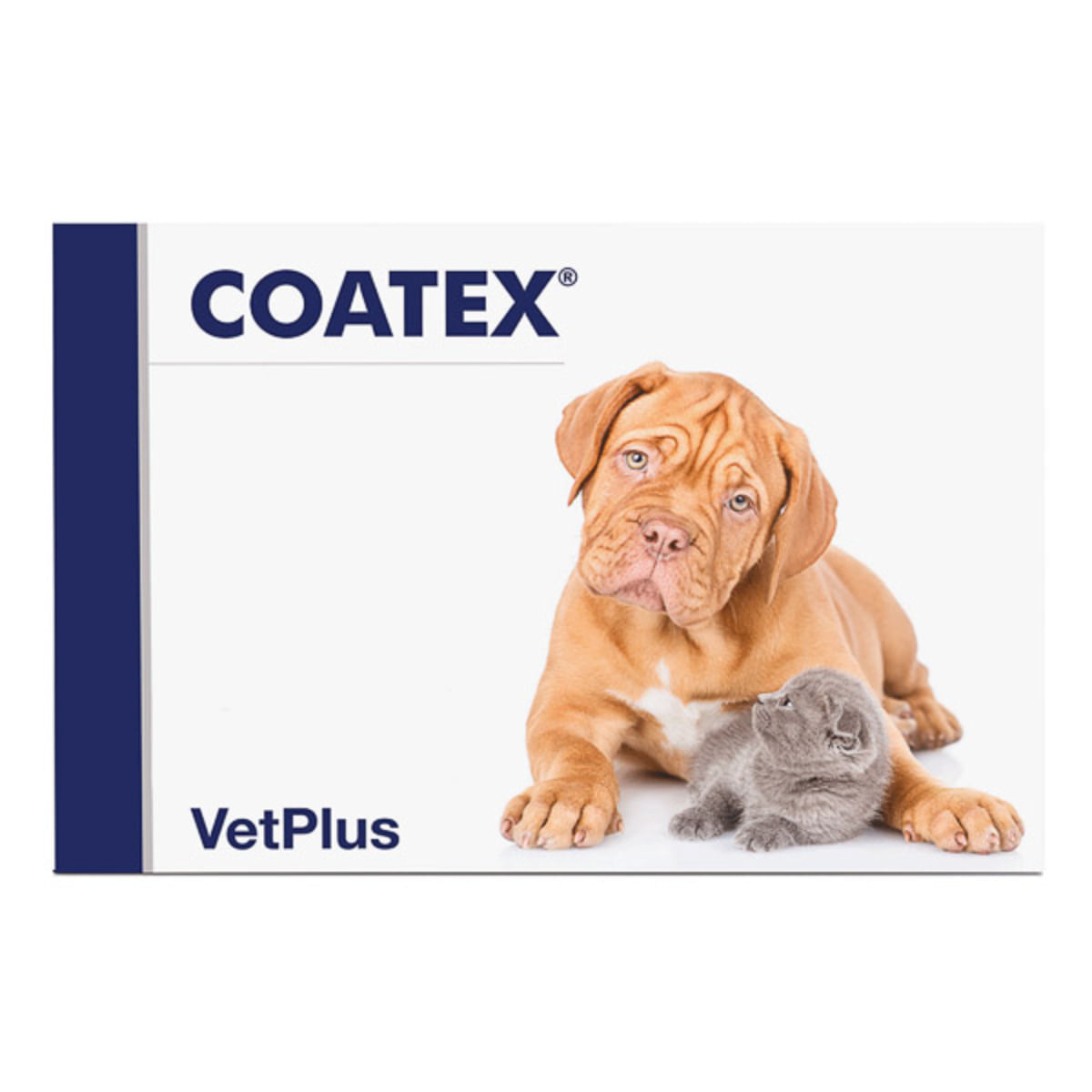 VETPLUS Coatex, supliment piele & blană câini, capsule VETPLUS Coatex, XS-XL, supliment piele & blană câini și pisici, cutie, 60 capsule