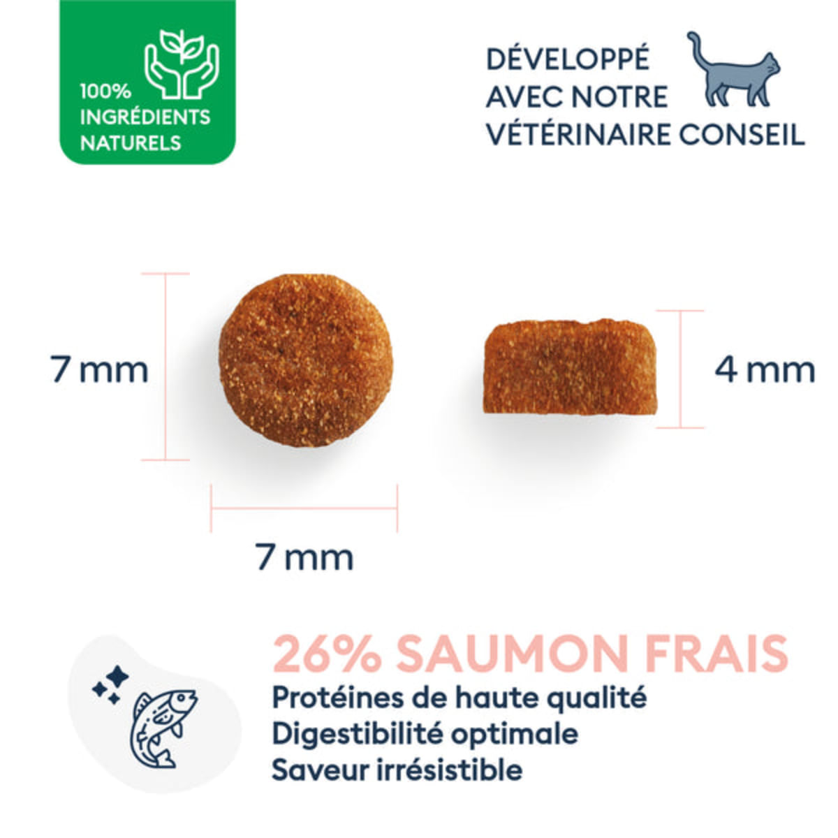 MARLY&DAN Kitten , Somon, hrană uscată fără cereale pisici junior, 400g - 2 | YEO