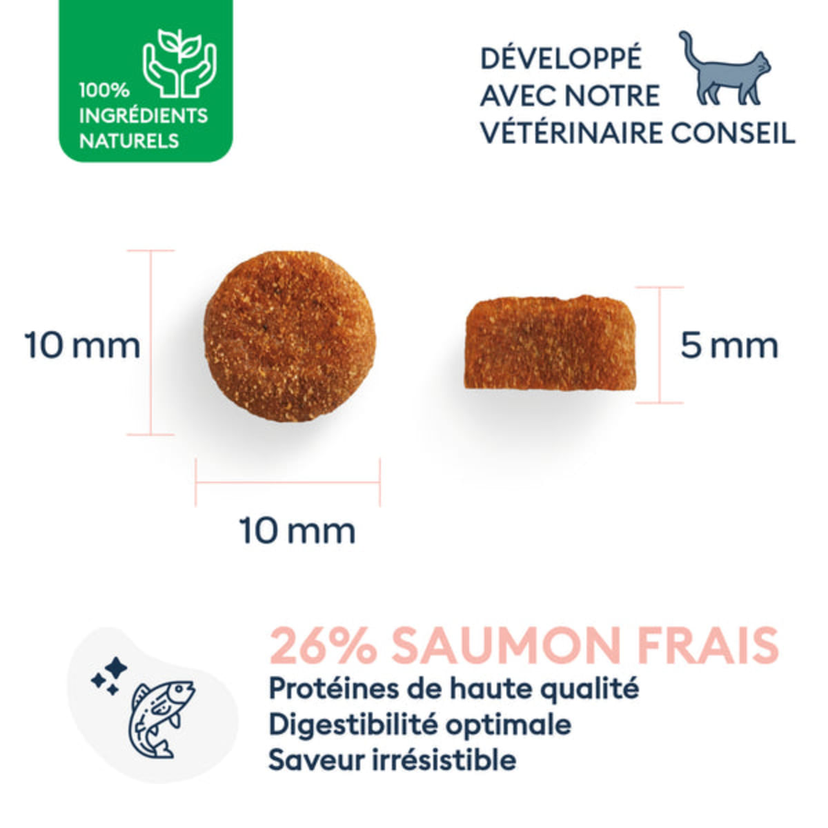MARLY&DAN Sterilized , Somon, hrană uscată fără cereale pisici sterilizate, 400g - 2 | YEO