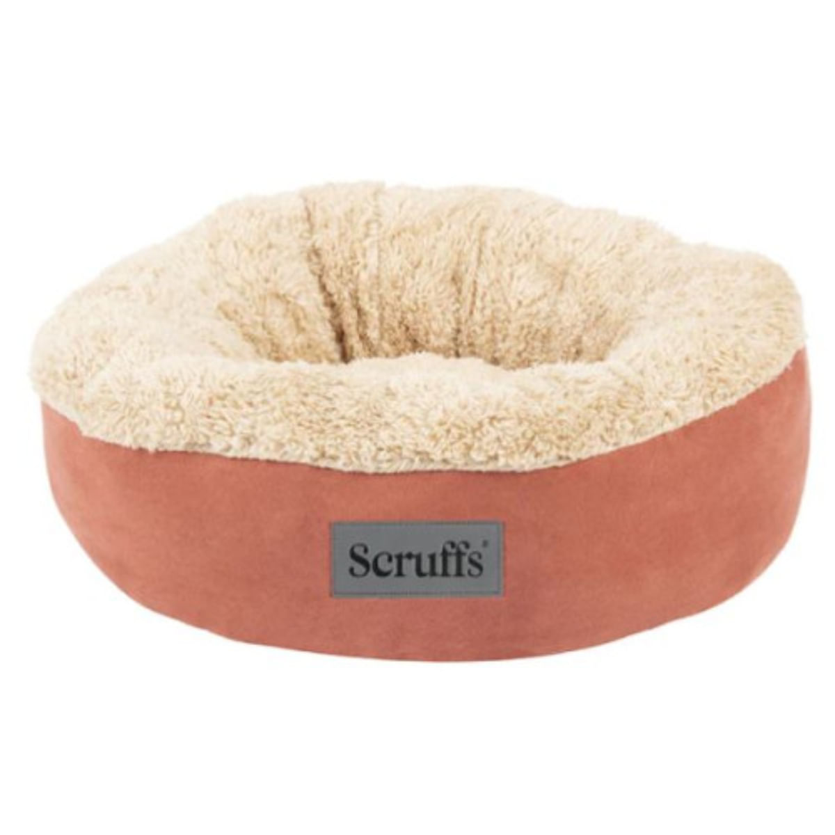 SCRUFFS Cosy Cat, pat rotund pisici, poliester, husă detașabilă, multicolor, ⌀45cm - 1 | YEO