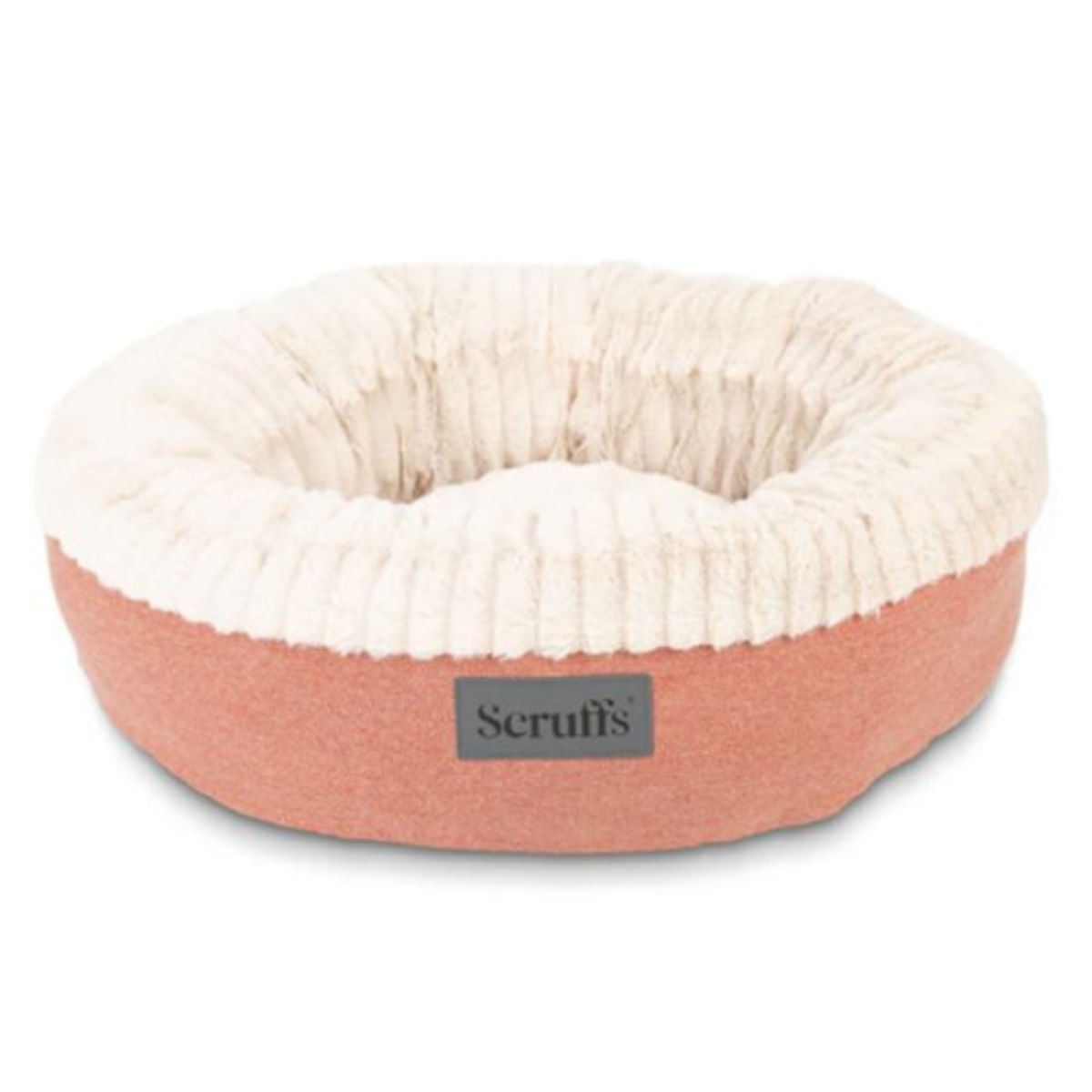 SCRUFFS Ellen Donut, pat rotund câini și pisici, poliester, portocaliu, ⌀55cm - 1 | YEO