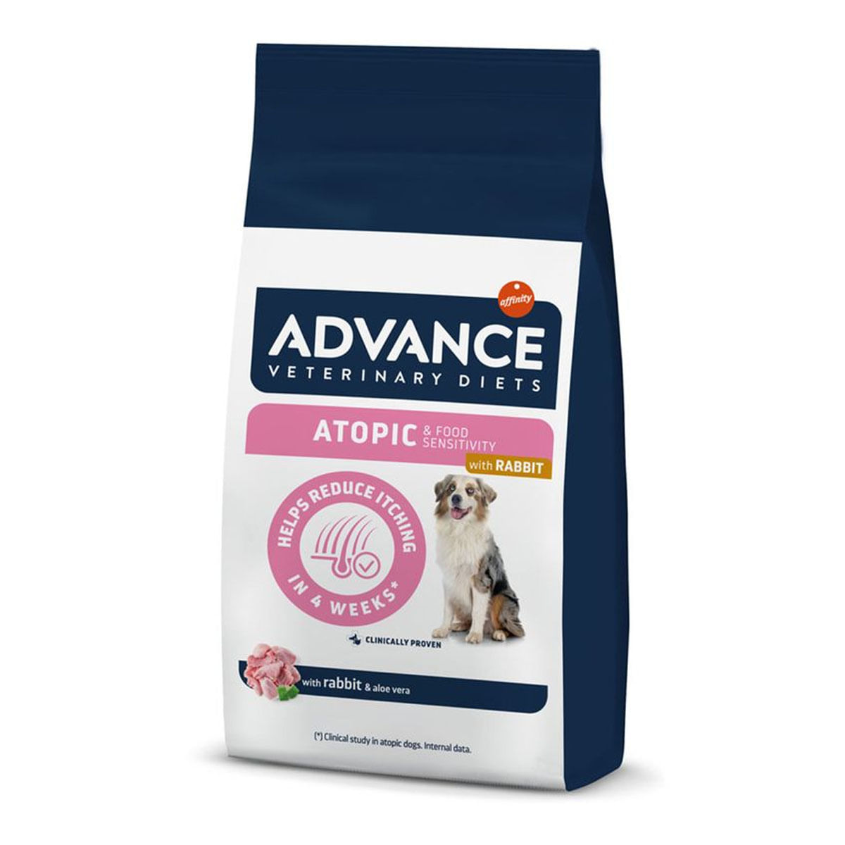 ADVANCE Veterinary Diets Dog Atopic Care, Iepure, dietă veterinară, hrană uscată câini, afecțiuni dermatologice ADVANCE Veterinary Diets Atopic, Iepure, dietă veterinară câini, hrană uscată, afecțiuni dermatologice, 3kg