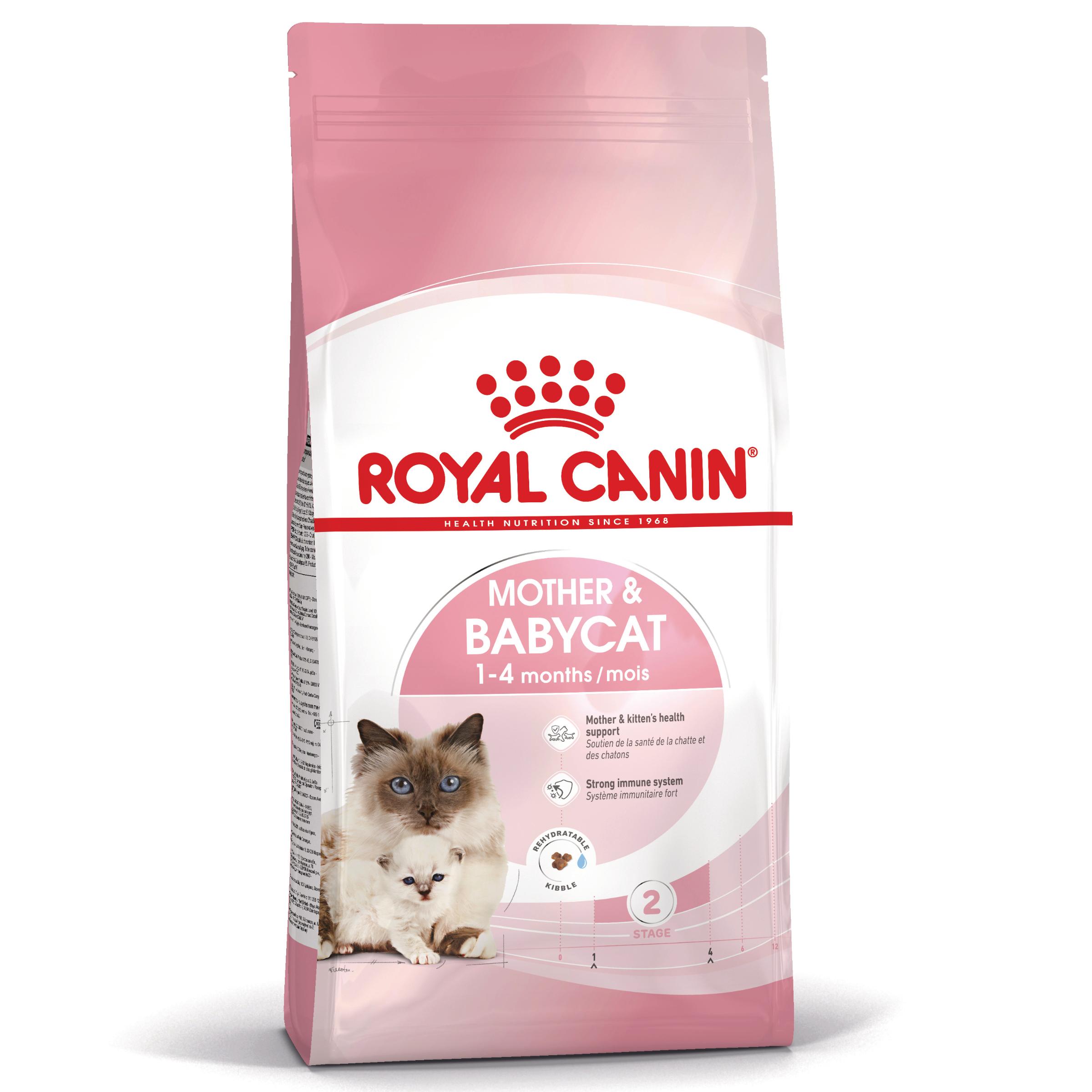 PROMO ROYAL CANIN Mother &amp; BabyCat, hrană uscată pisici, mama și puiul, 400g, 60% REDUCERE la al Doilea Produs