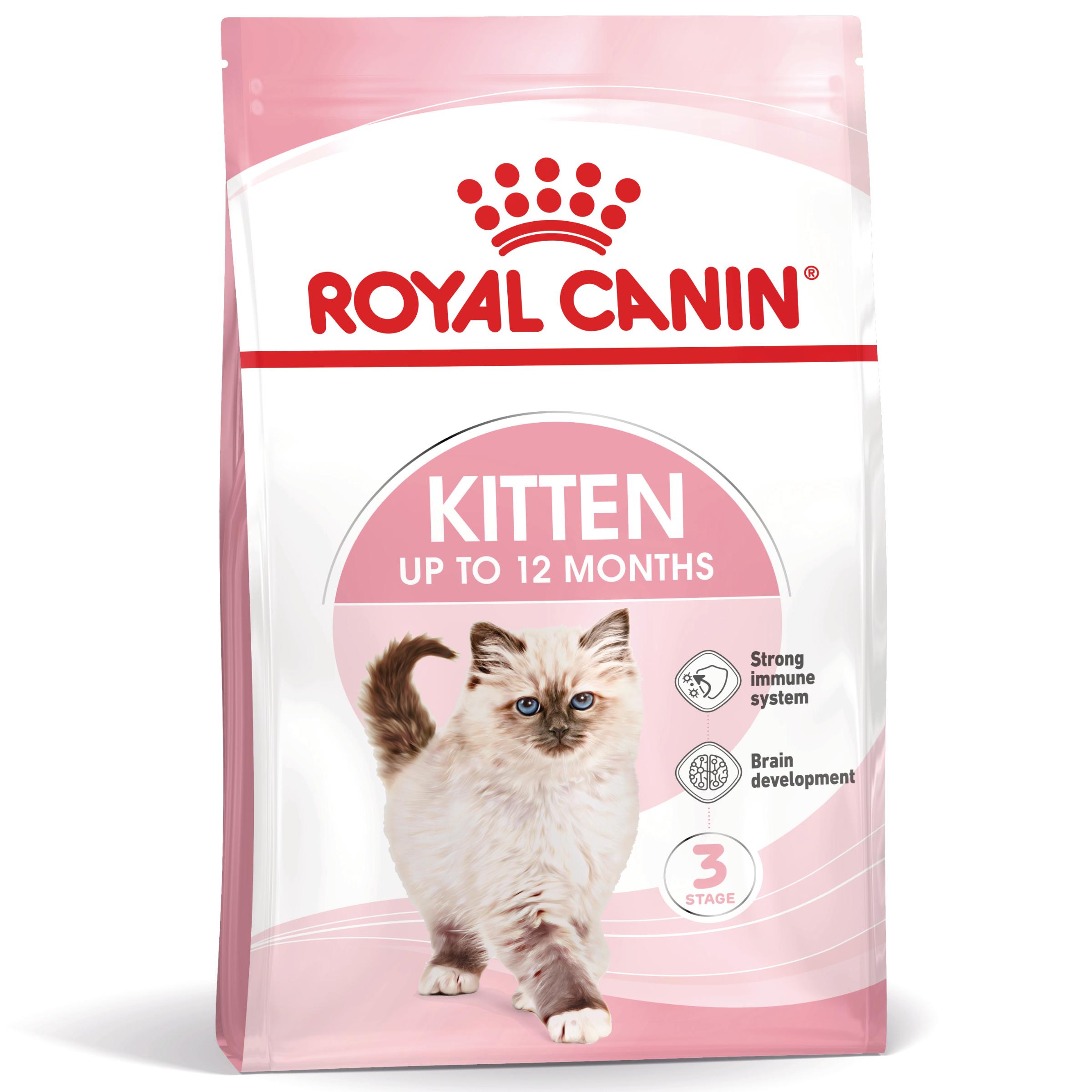 PROMO ROYAL CANIN Kitten, hrană uscată pisici junior, 400g, 60% REDUCERE la al Doilea Produs