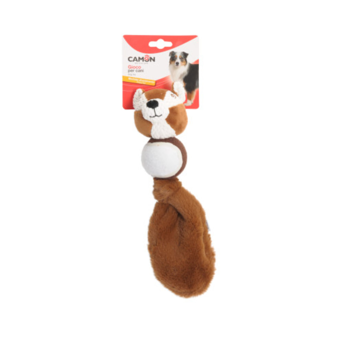 CAMON, jucărie minge câini, activități fizice, pluș CAMON, jucărie minge câini XS-L, activități fizice, pluș, diverse culori, 31cm, 1buc - 1 | YEO