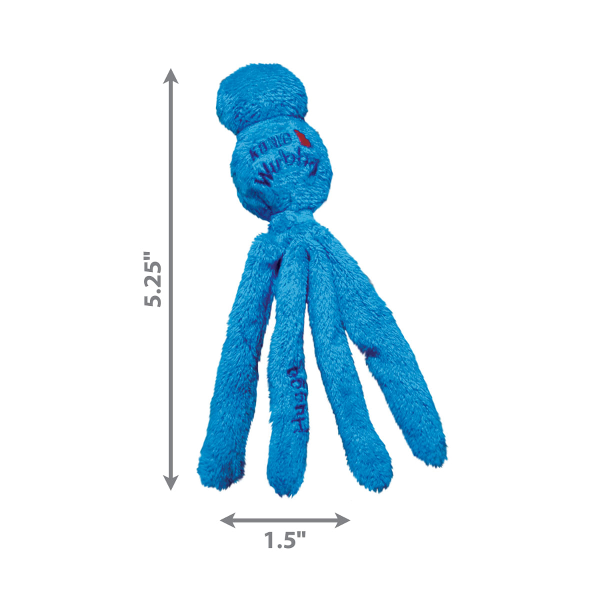 KONG Wubba, jucărie stimulare pândă pisici, catnip, cu sunet, textil, diverse culori, 1buc
