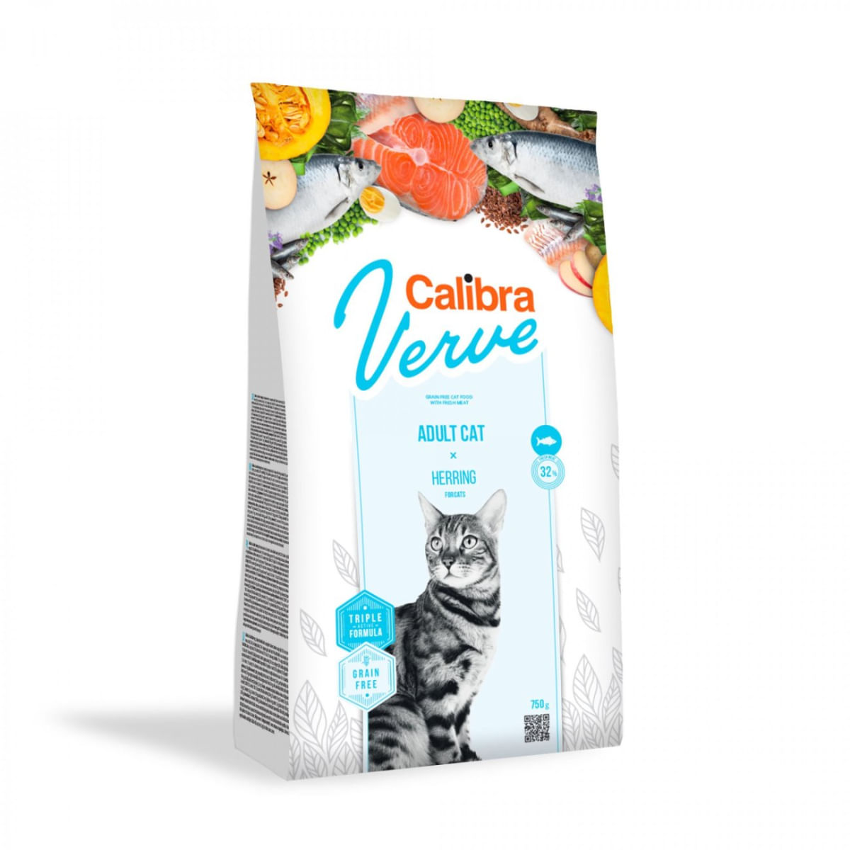 CALIBRA Verve GF, Hering, hrană uscată fără cereale pisici, 3.5kg - 1 | YEO