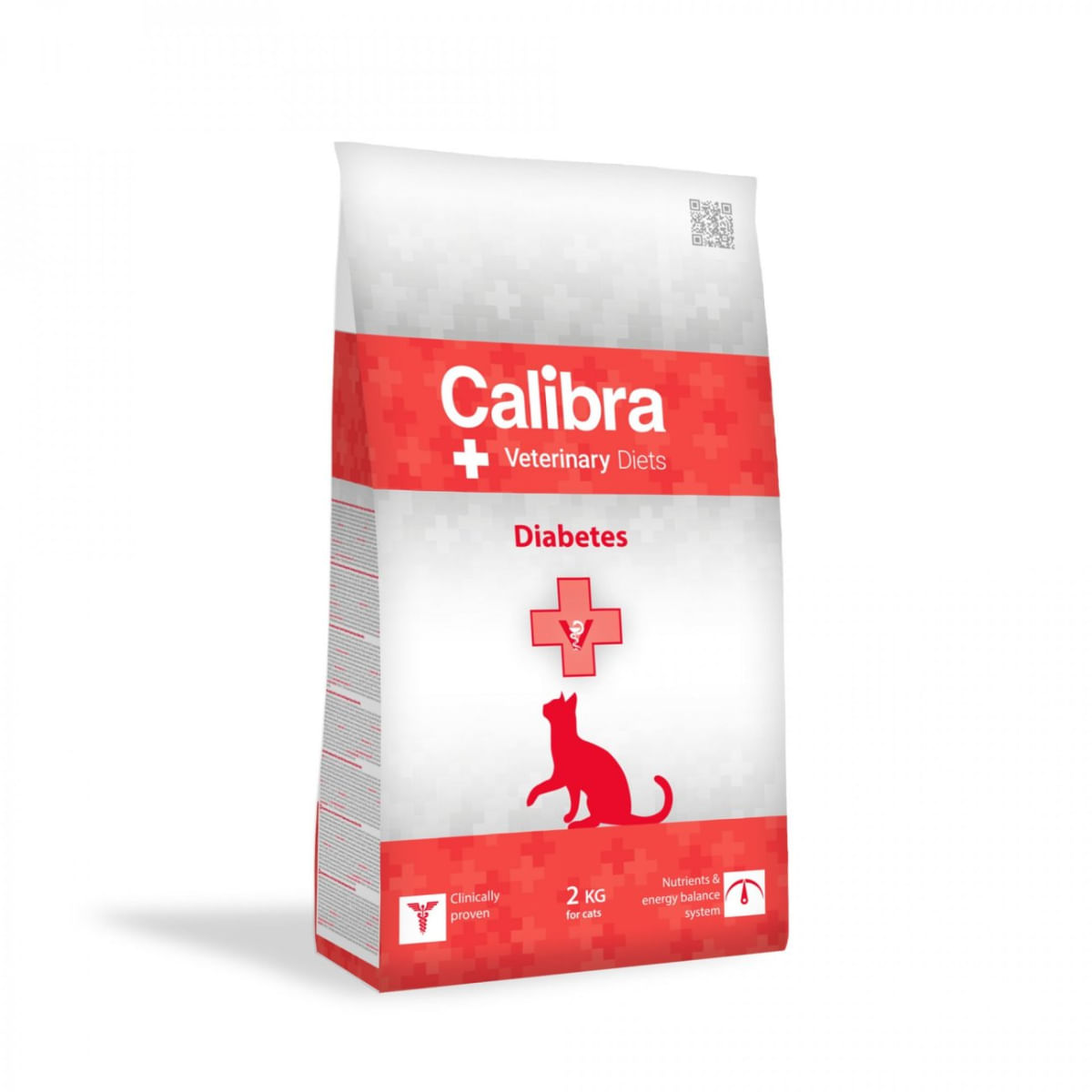 CALIBRA Veterinary Diets Diabetes, Pui și Ou, dietă veterinară, hrană uscată pisici, diabet, 2kg