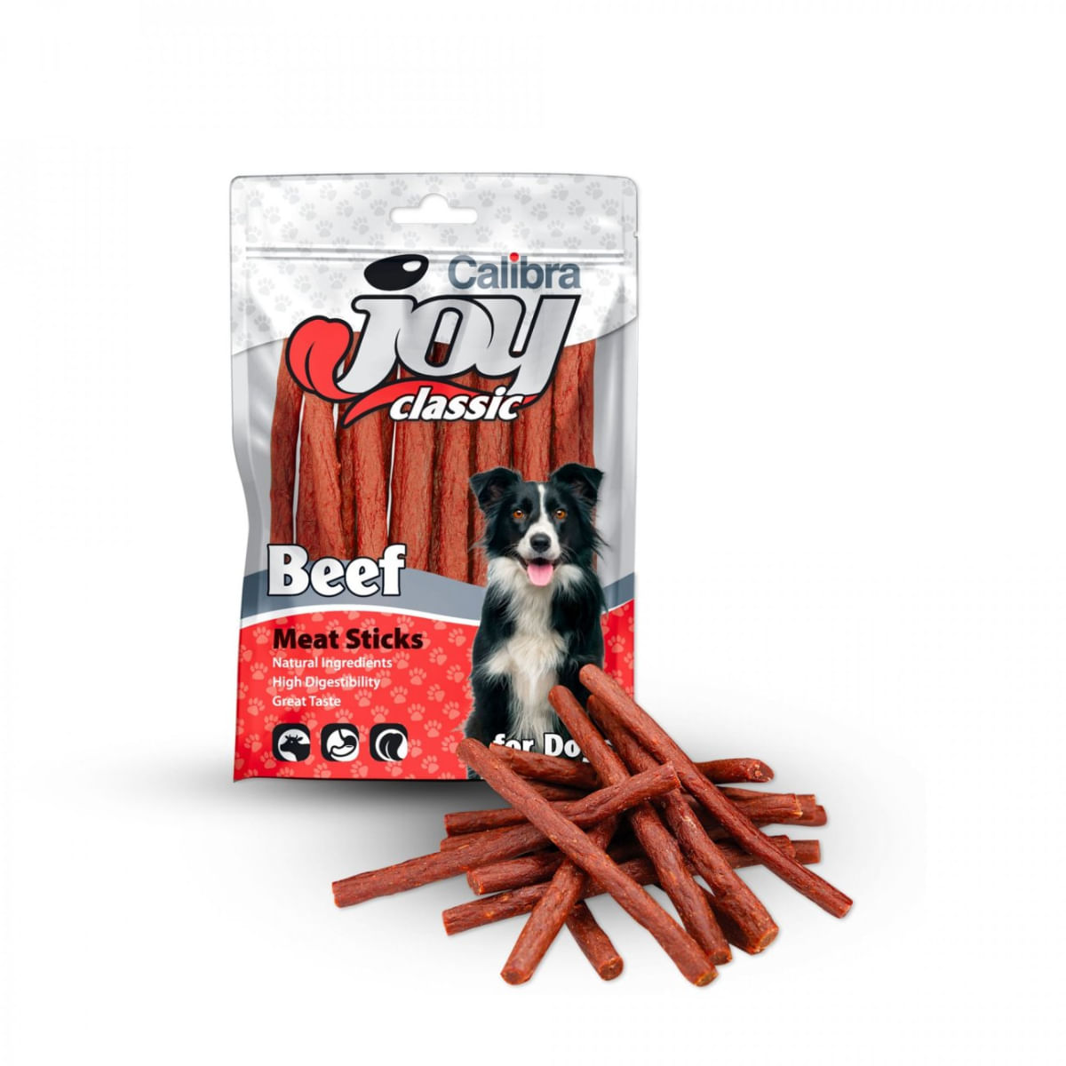CALIBRA Joy Classic Sticks, XS-XL, Vită, punguță recompense câini, 80g - 1 | YEO