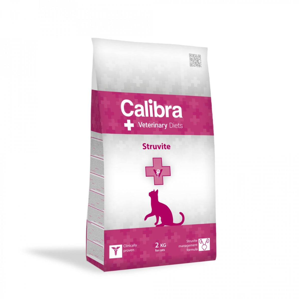CALIBRA Veterinary Diets Struvite, Pui, dietă veterinară, hrană uscată pisici, sistem urinar, 2kg - 1 | YEO