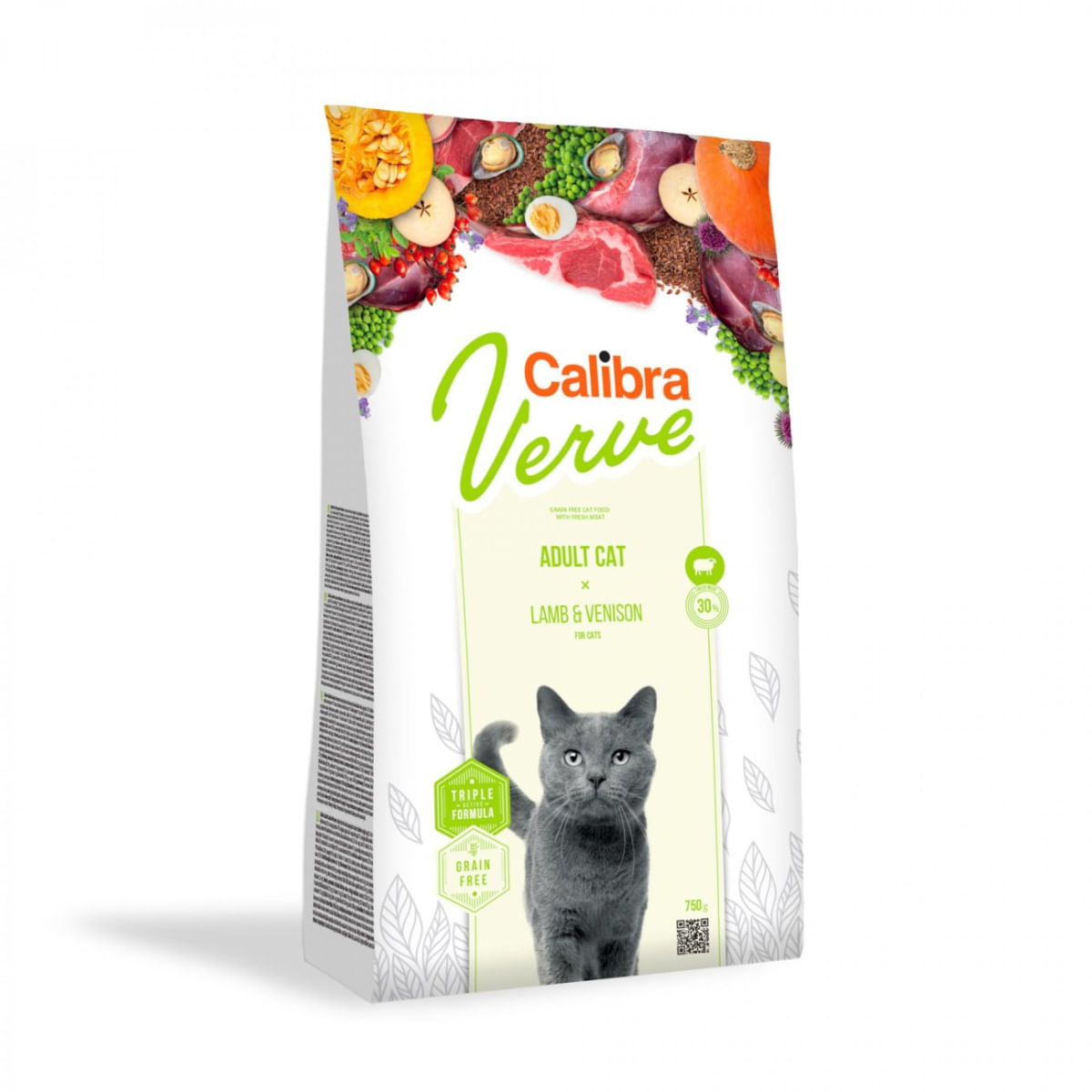 CALIBRA Verve GF Mature 8+, Miel și Vânat, hrană uscată fără cereale pisici senior, 3,5kg - 1 | YEO