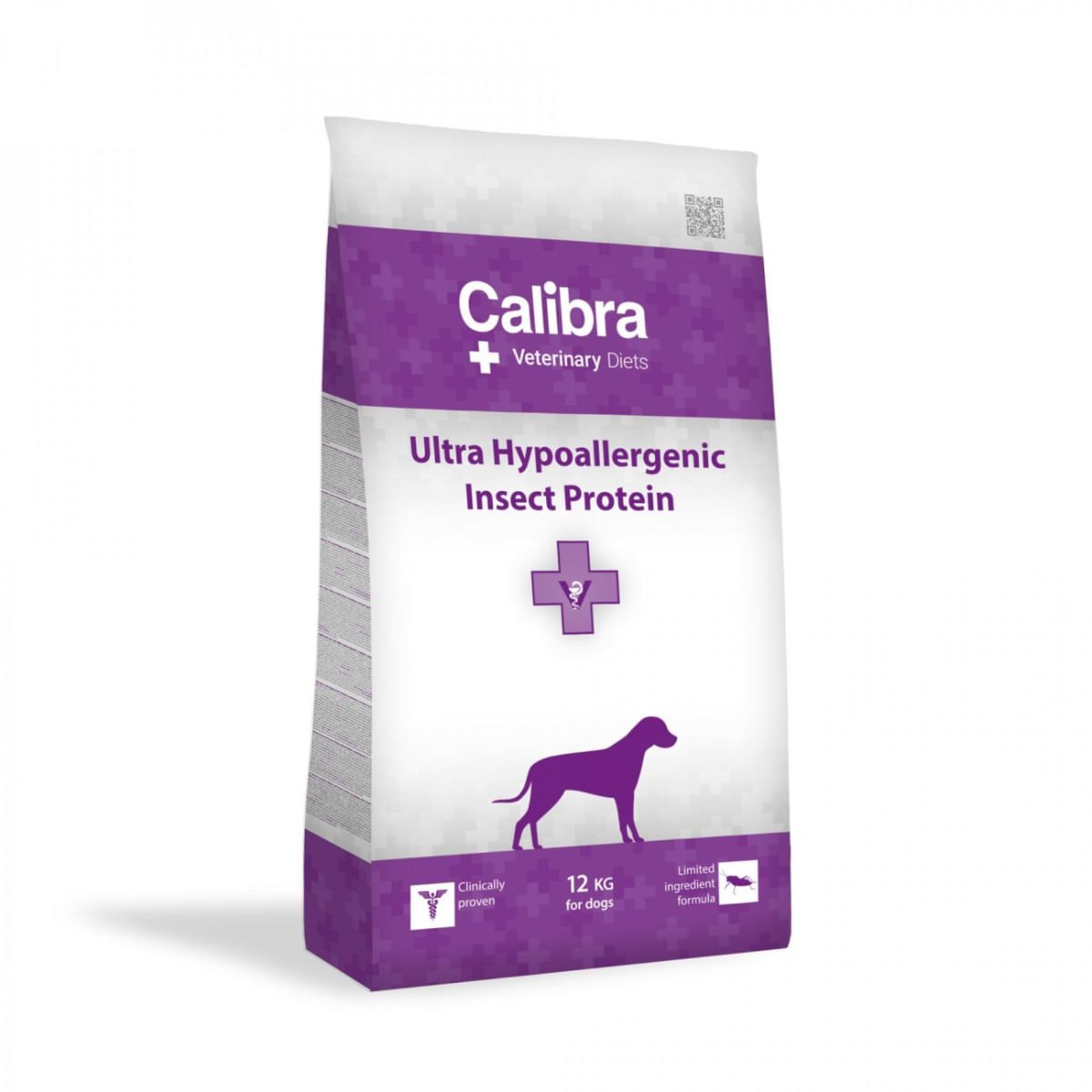 CALIBRA Veterinary Diets Ultra-Hypoallergenic, XS-XL, Insecte și Krill, dietă veterinară, hrană uscată câini, alergii, 2kg - 1 | YEO