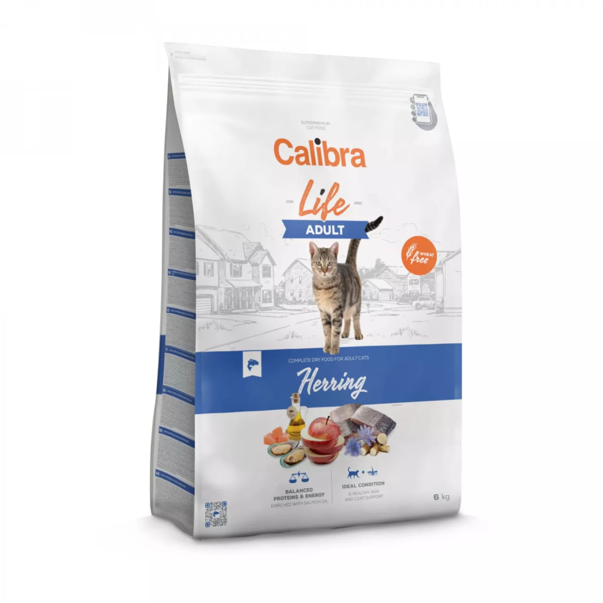 CALIBRA Life, Hering, hrană uscată pisici, 6kg - 1 | YEO