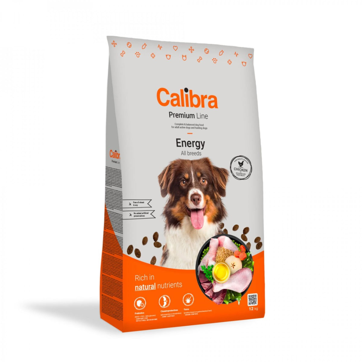 CALIBRA Premium Line Energy, XS-XL, Pui, hrană uscată câini, activitate intensă, 3kg - 1 | YEO