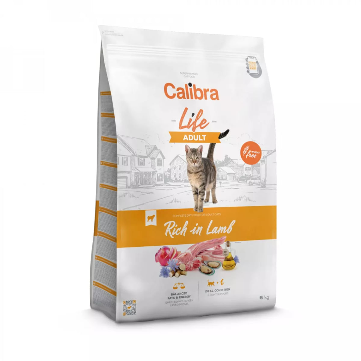 CALIBRA Life, Miel, hrană uscată pisici, 6kg