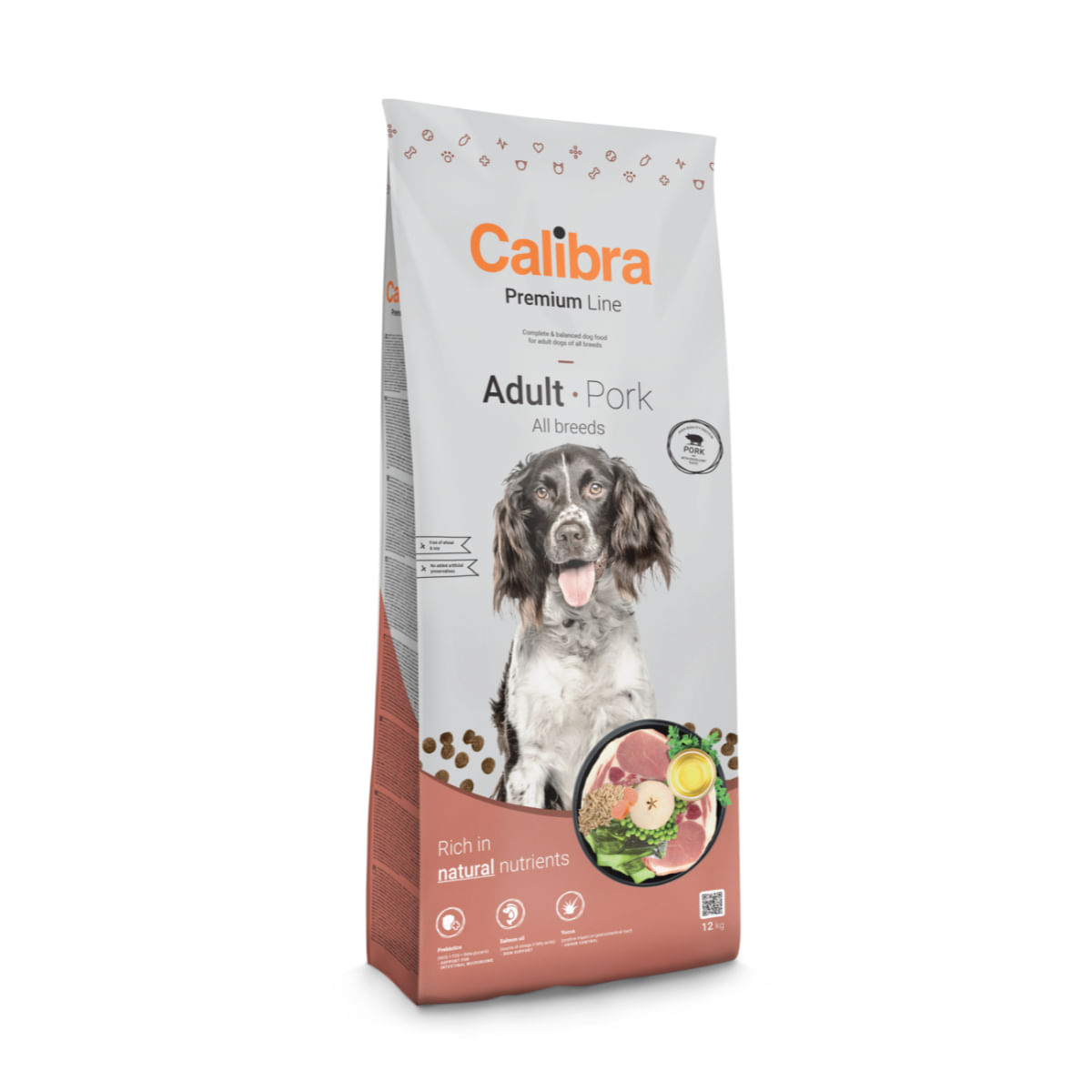 CALIBRA Premium Line, XS-XL, Porc, hrană uscată câini, 3kg - 1 | YEO