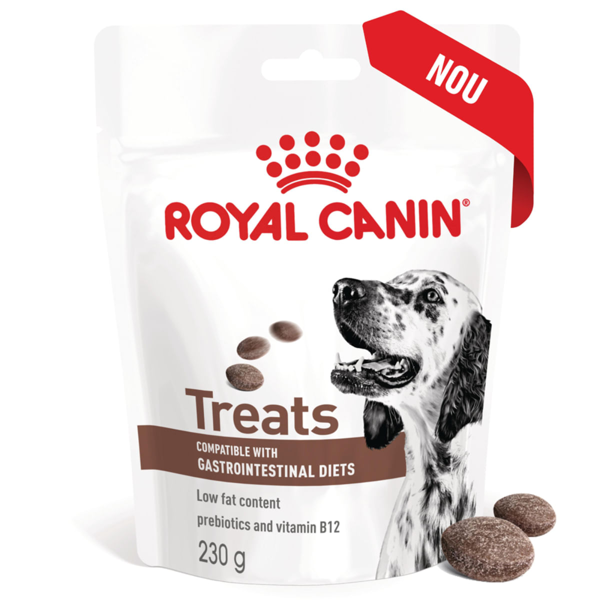 ROYAL CANIN VETERINARY DIET Gastrointestinal Treats, punguță recompense funcționale câini, sistem digestiv, 230g - 2 | YEO