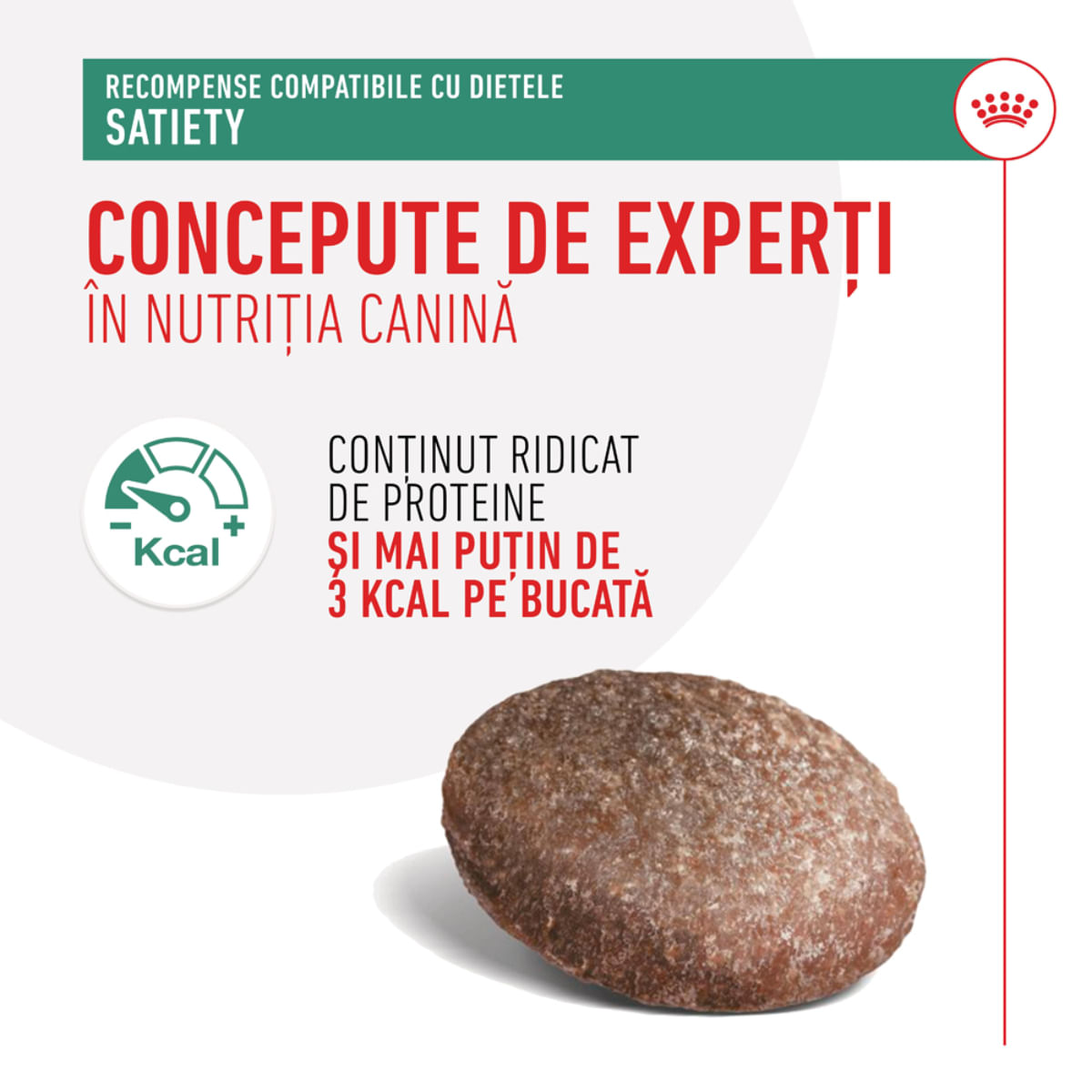 ROYAL CANIN VETERINARY DIET Satiety Treats, punguță recompense funcționale câini, obezitate, 230g