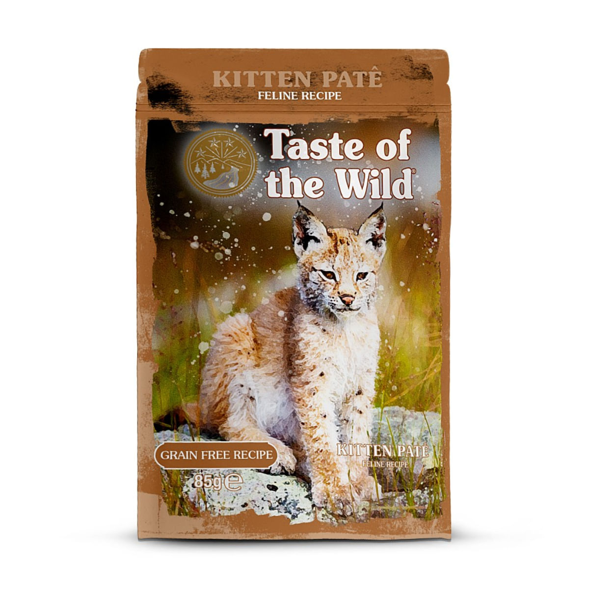 TASTE OF THE WILD Kitten, Pui, plic hrană umedă fără cereale pisici junior, (pate), 85g - 1 | YEO