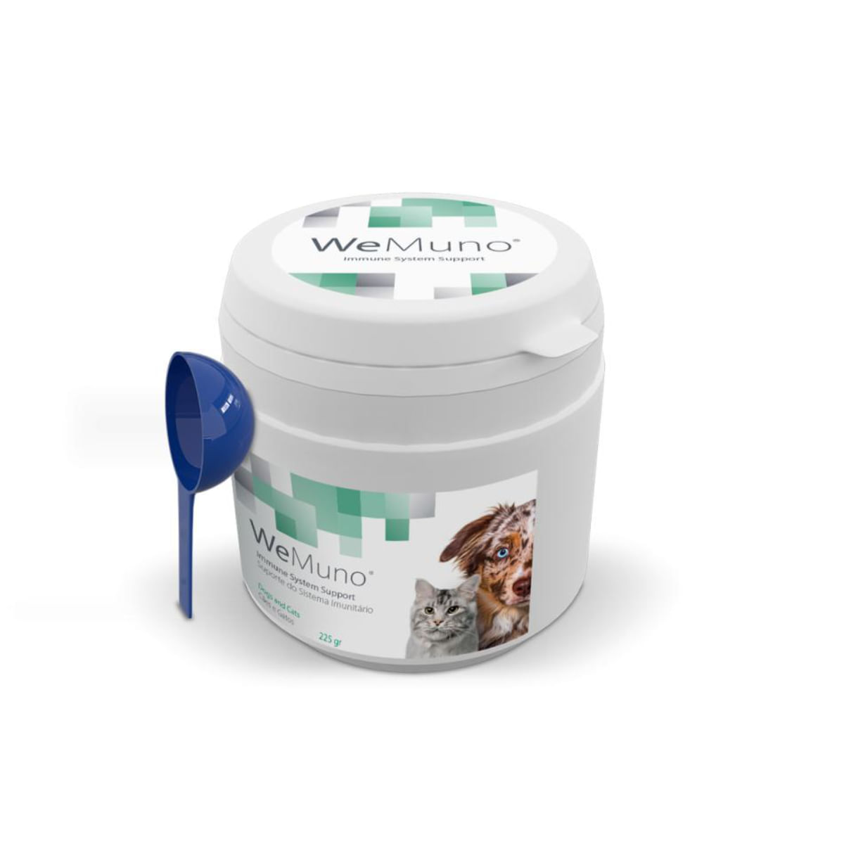 WEPHARM WeMuno, supliment sistem imunitar câini, pudră WEPHARM WeMuno, XS-XL, supliment sistem imunitar câini, flacon, 225g pudră - 1 | YEO