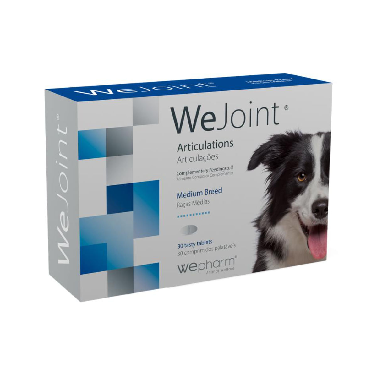 WEPHARM WeJoint Medium Breeds, supliment sistem articular câini, comprimate WEPHARM WeJoint Medium Breeds, M, supliment sistem articular câini, flacon, 30 comprimate - 1 | YEO