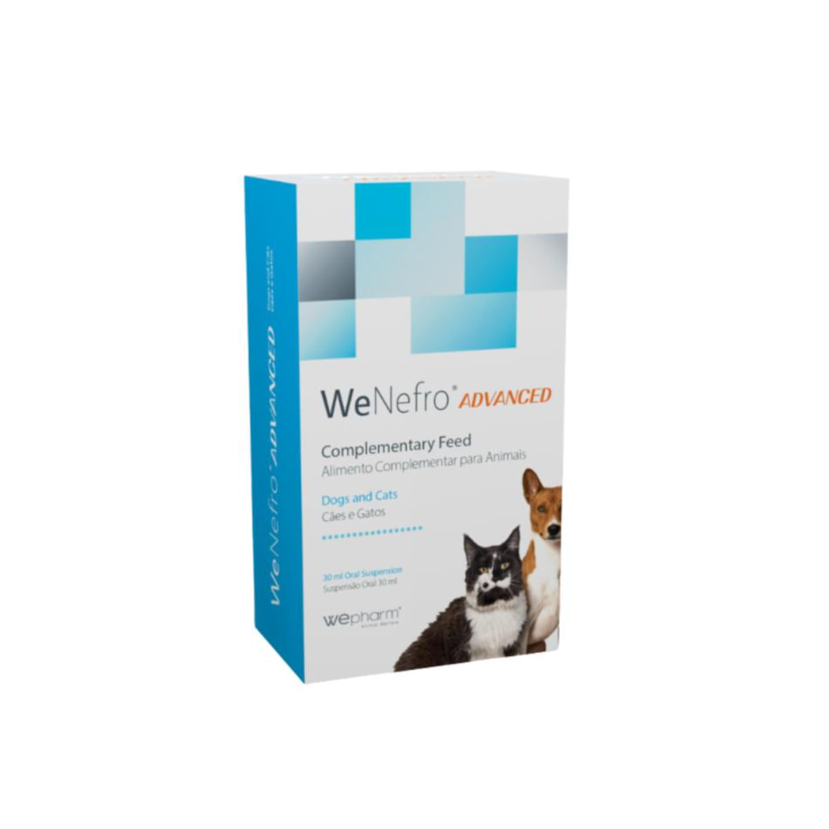 WEPHARM WeNefro Advanced, supliment sistem renal câini, suspensie orală WEPHARM WeNefro Advanced, XS-XL, supliment sistem renal câini și pisici, flacon cu aplicator, 30ml suspensie orală