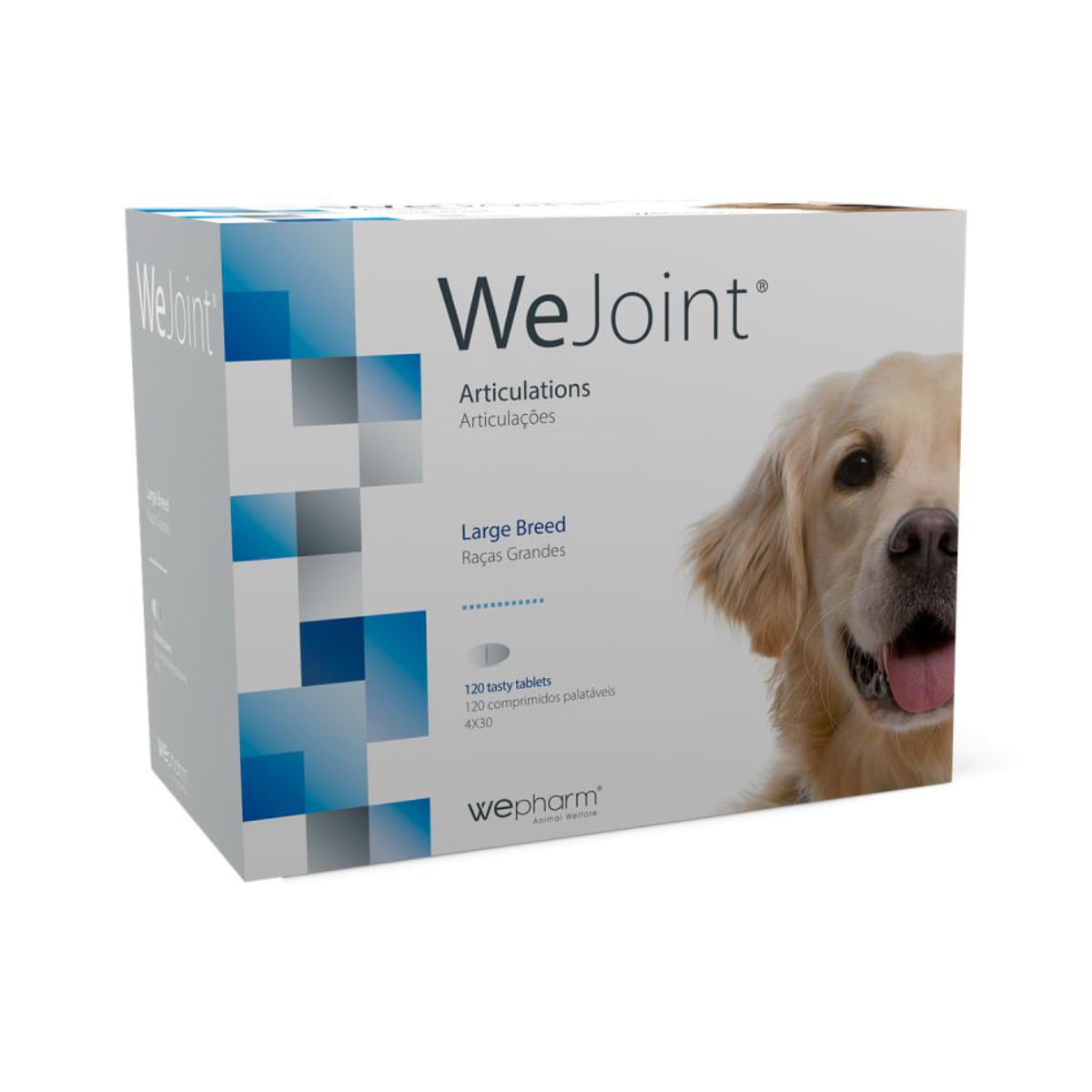 WEPHARM WeJoint Large Breeds, supliment sistem articular câini, comprimate WEPHARM WeJoint Large Breeds, L-XL, supliment sistem articular câini, flacon, 120 comprimate