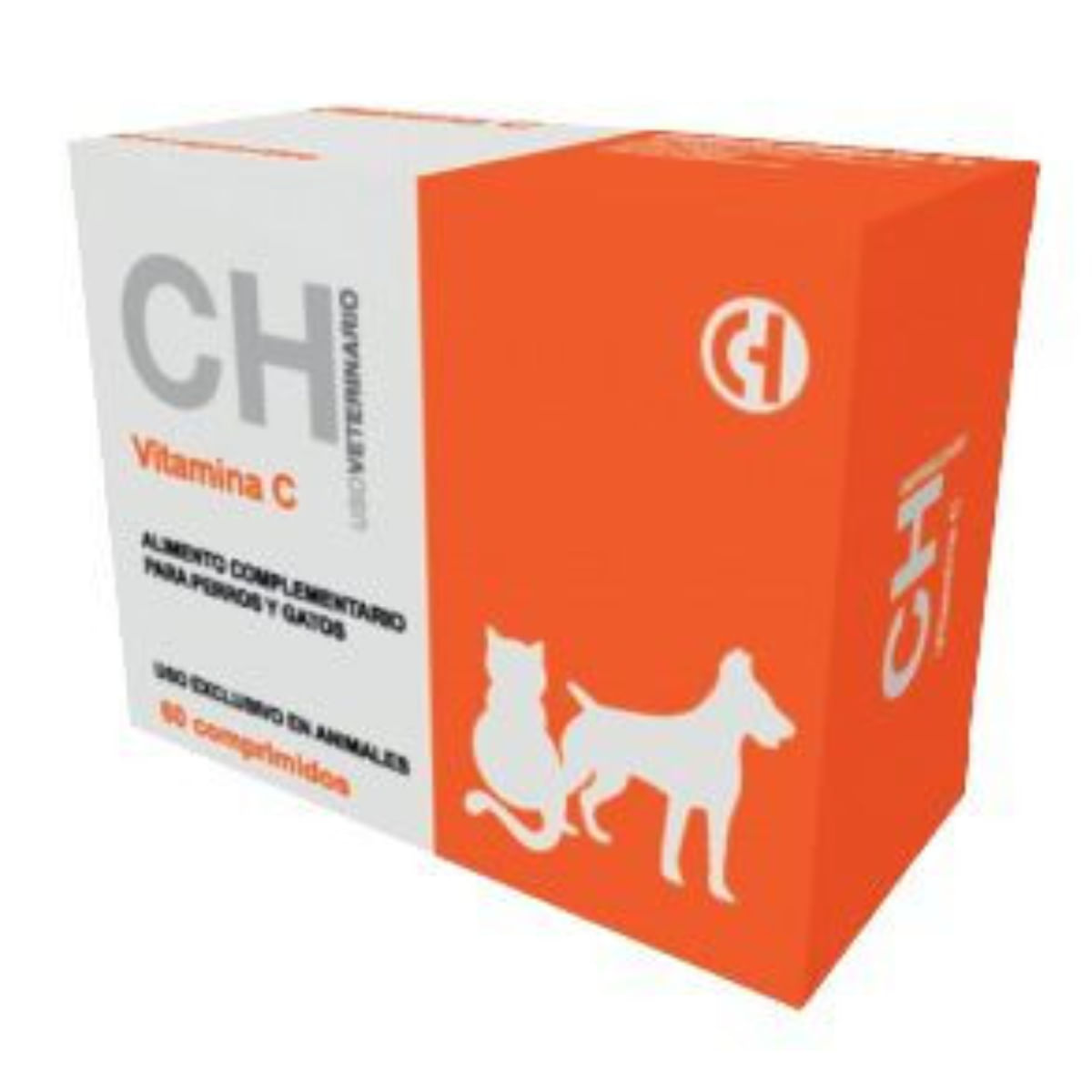CHEMICAL IBERICA Vitamina C, supliment multivitamine câini, comprimate CHEMICAL IBERICA Vitamina C, XS-XL, supliment multivitamine câini și pisici, cutie, 60 comprimate